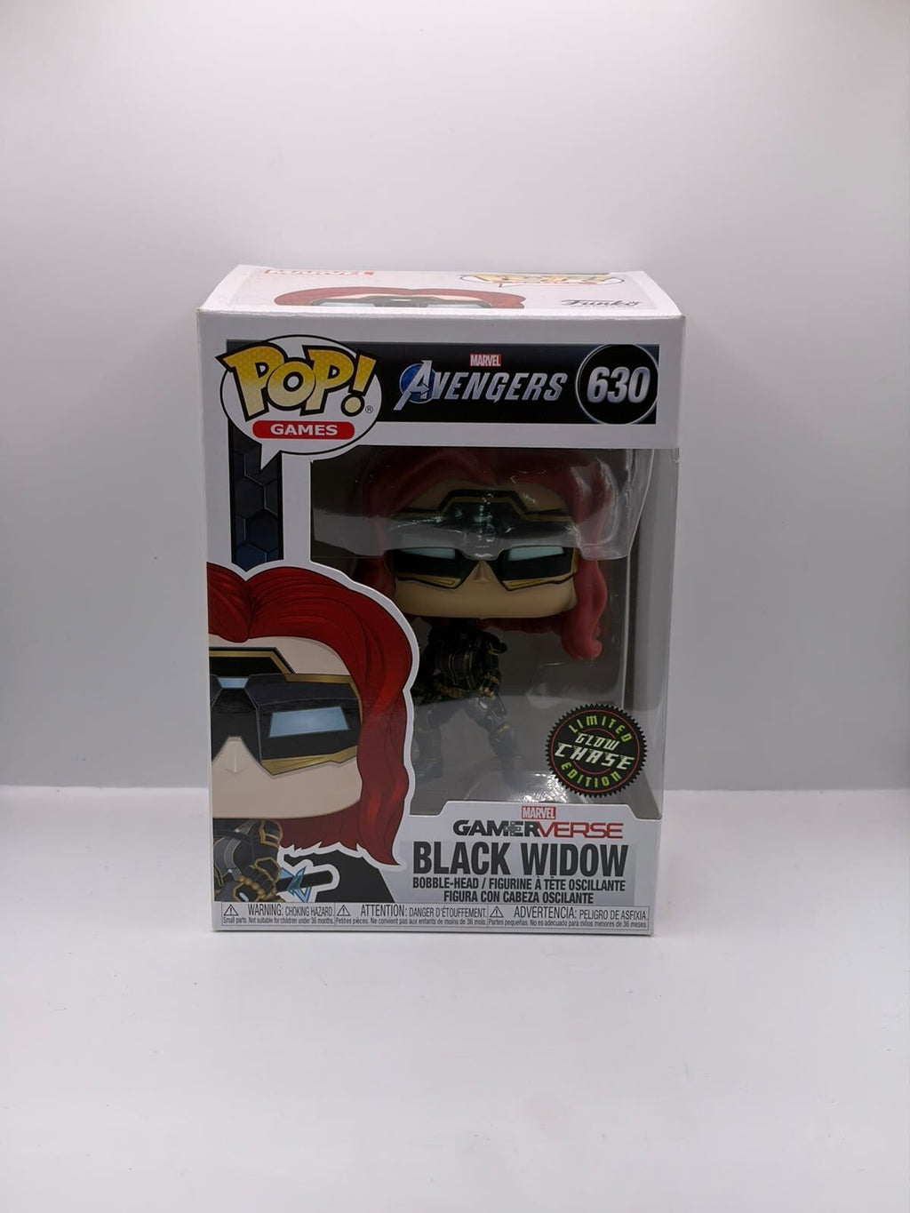 Funko Pop! Games Marvel Avengers Black Widow #630 Chase