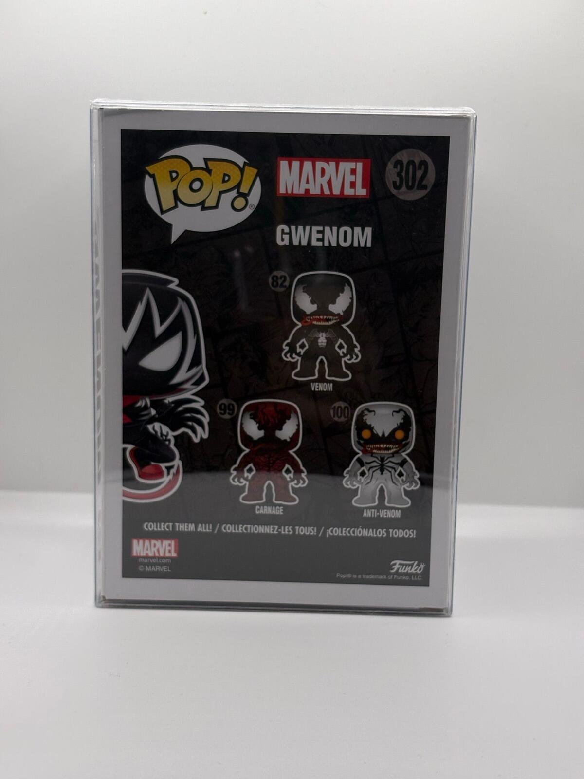 Funko Pop Marvel Gwenom Vinyl Bobble-Head Figure #302