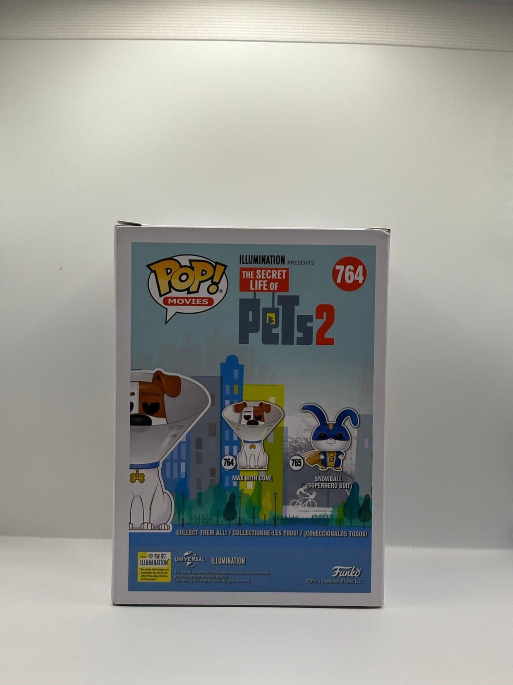 Funko Pop! Movies The Secret Life of Pets 2 Max with Cone Vinyl Figure 764
