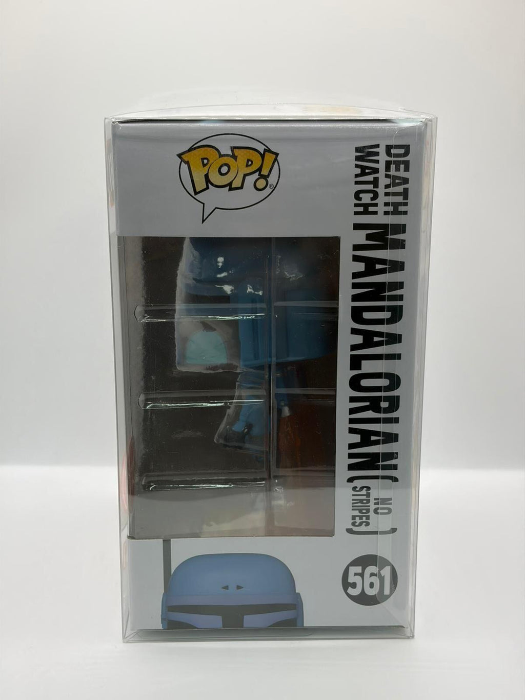 Funko Pop! Star Wars Death Watch Mandalorian No Stripes #561 Gamestop Exclusive