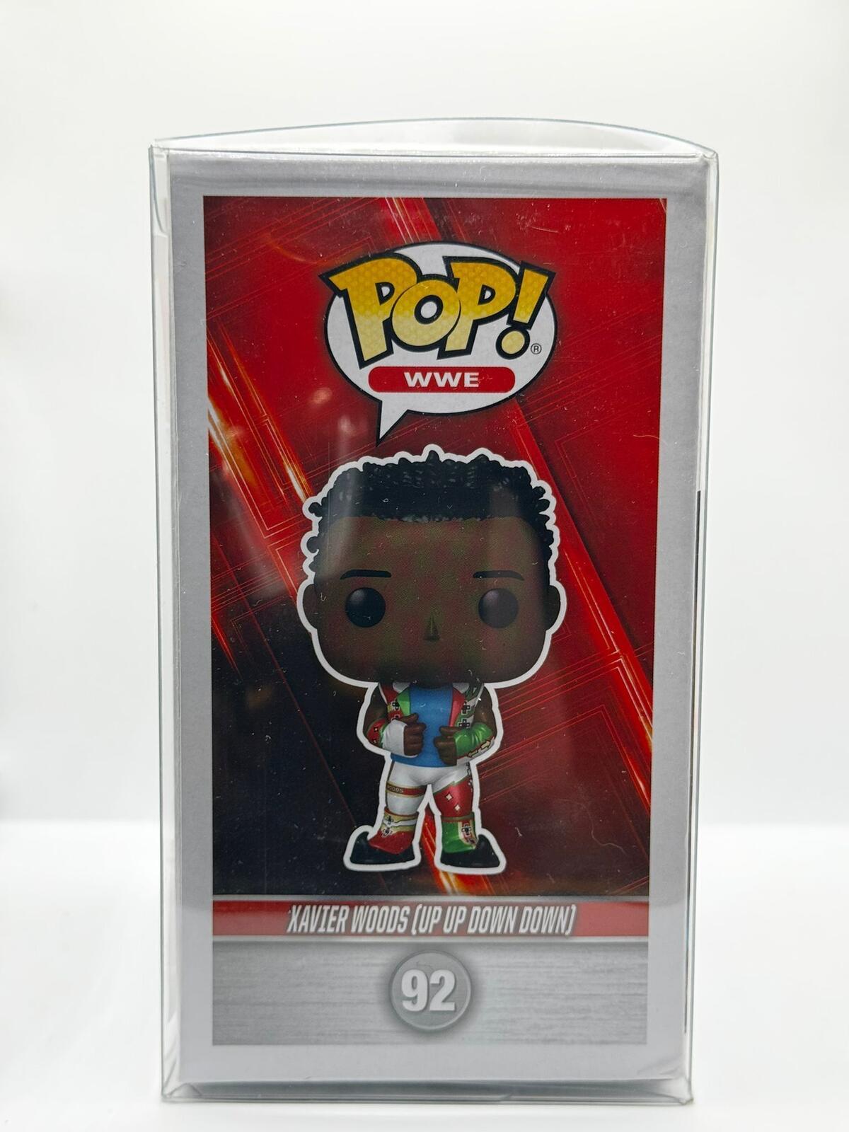 Funko Pop WWE Xavier Woods (Up Up Down Down) Vinyl Figure #92 Exclusive
