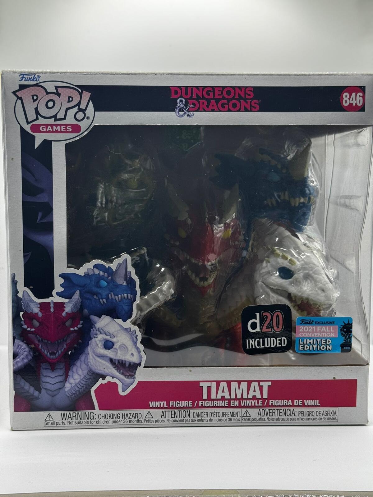 Funko Pop! Games Dungeons & Dragons Tiamat Limited Edition Vinyl Figure #846