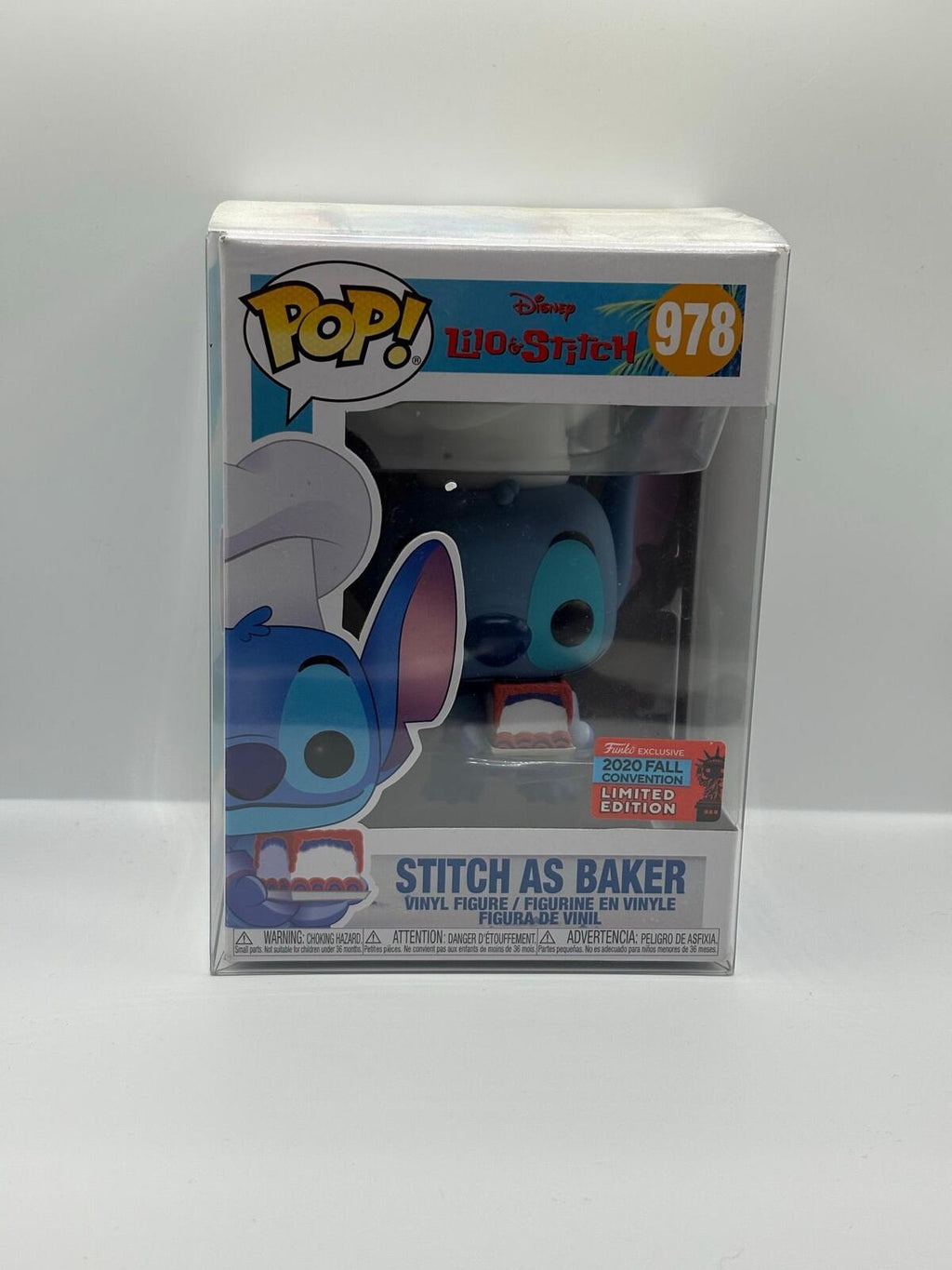 Funko Pop! Lilo & Stitch Stitch as Baker #978 Limited Edition Vinyl Figure