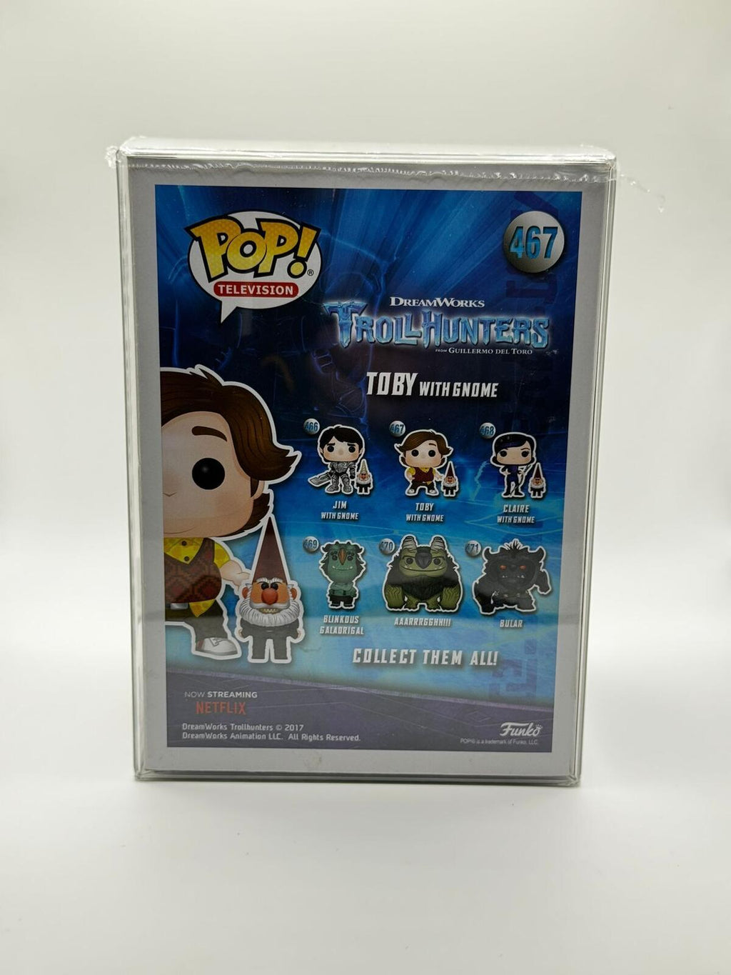 Funko Pop! Television Trollhunters Toby with Gnome Vinyl Figure #467