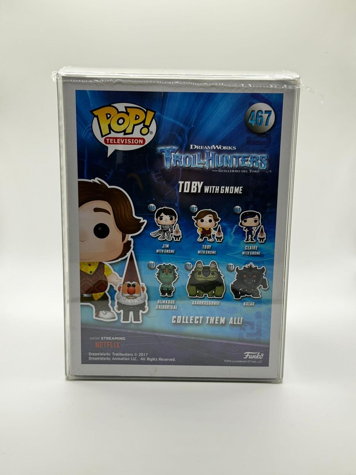 Funko Pop! Television Trollhunters Toby with Gnome Vinyl Figure #467