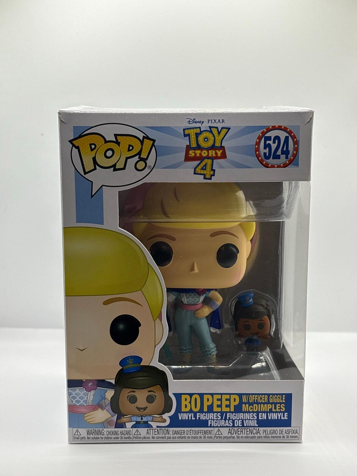 Funko Pop! Toy Story 4 Bo Peep with Officer Giggle McDimples Vinyl Figure #524