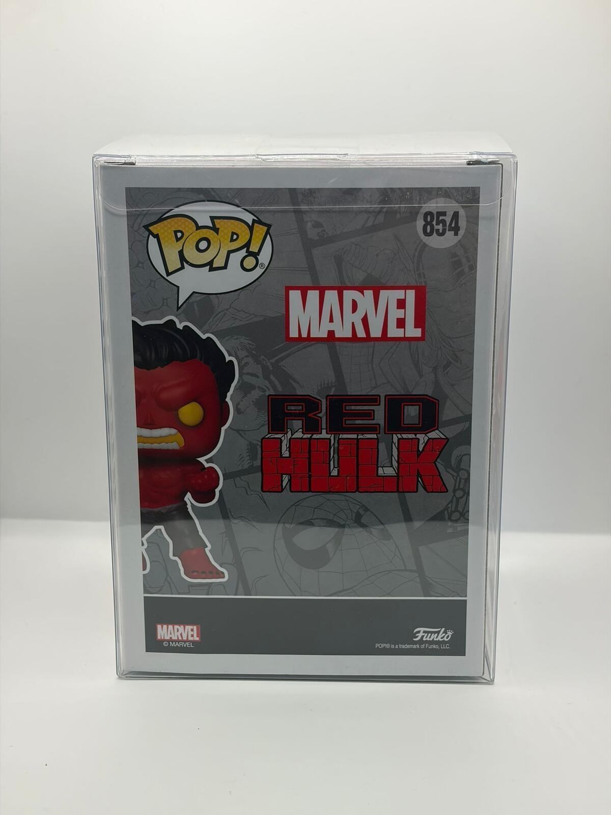 Funko Pop Marvel Red Hulk #854 Limited Edition Vinyl Figure