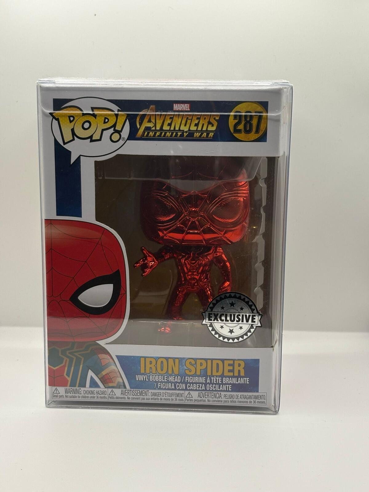 Funko Pop Avengers Infinity War Iron Spider Exclusive #287