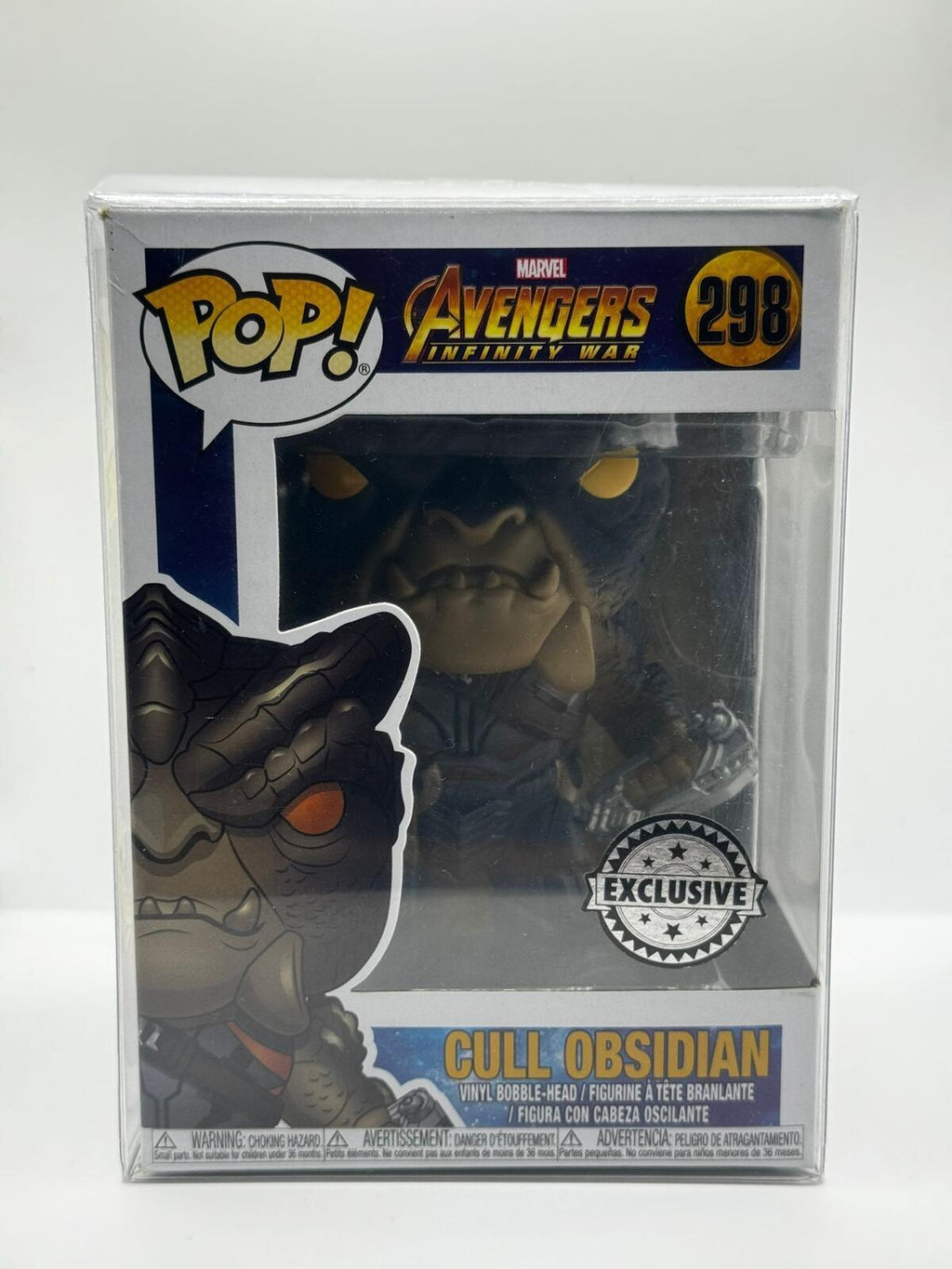 Funko Pop Marvel Avengers Infinity War Cull Obsidian #298 Exclusive Vinyl Figure