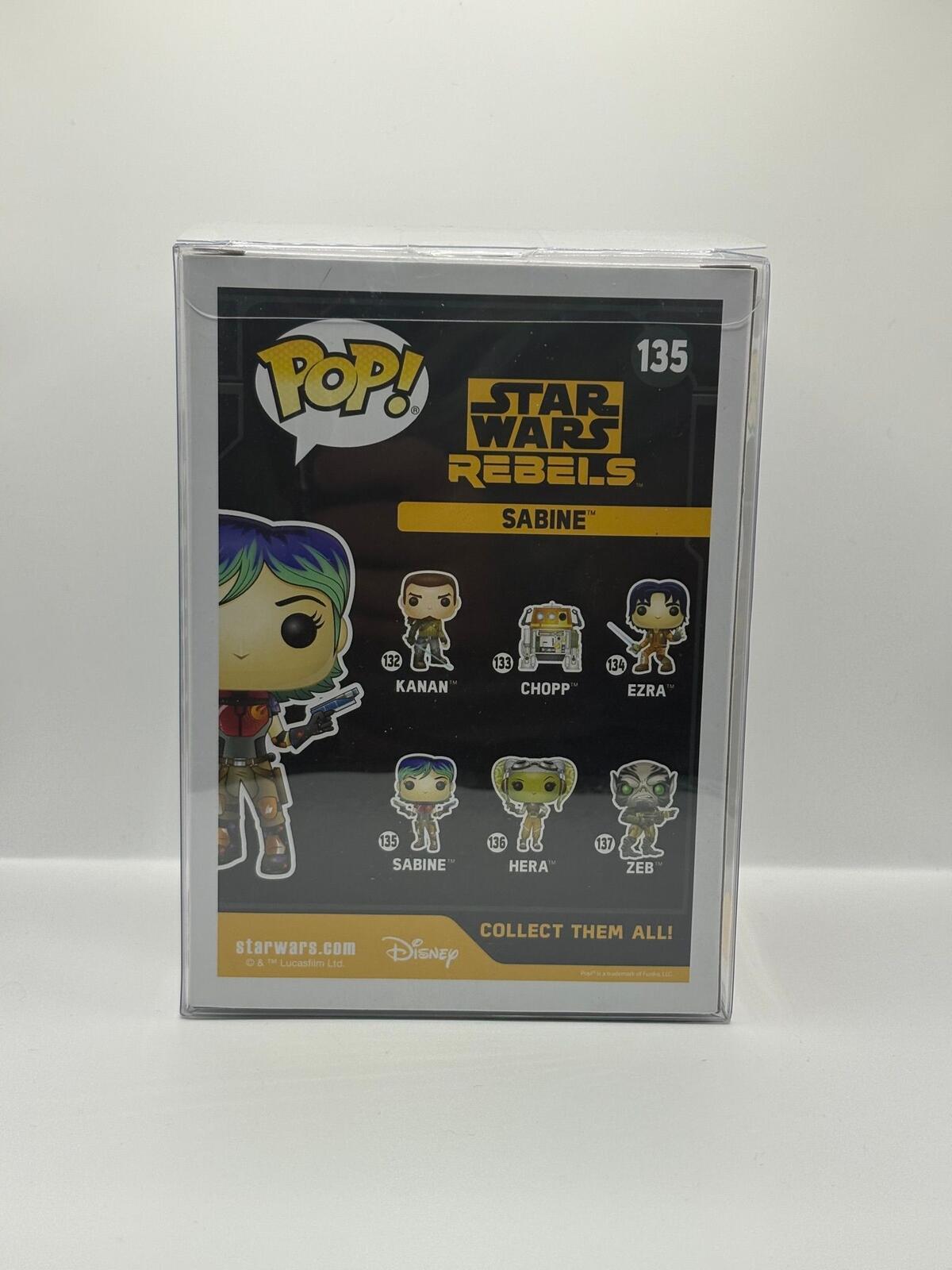 Funko Pop! Star Wars Rebels Sabine Vinyl Figure #135