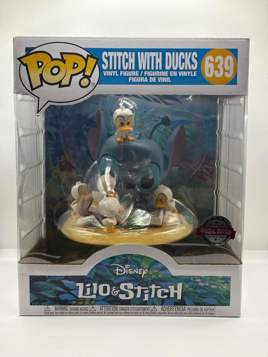 Funko Pop! Disney Lilo & Stitch Stitch with Ducks Special Edition #639