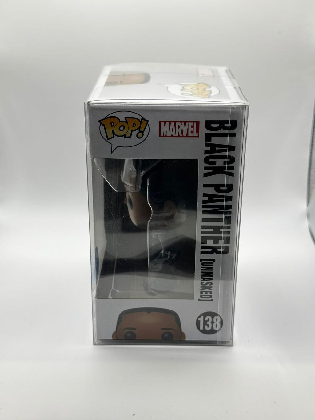 Funko Pop Marvel Civil War Black Panther Unmasked #138 Vinyl Figure