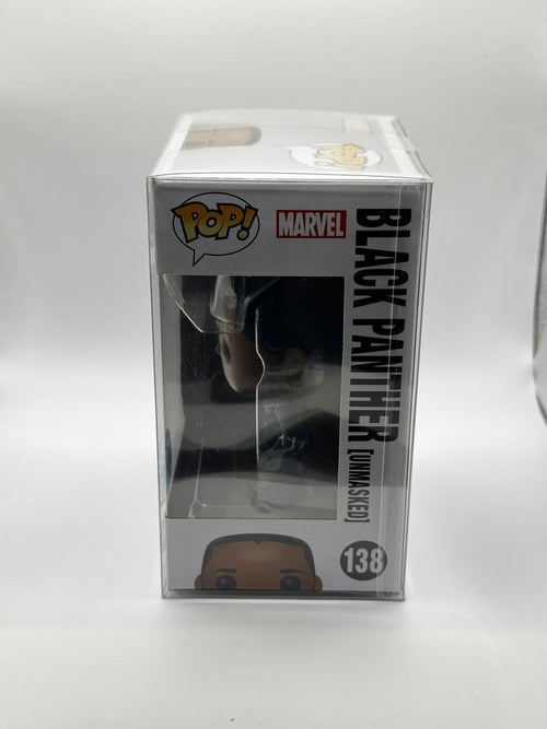 Funko Pop Marvel Civil War Black Panther Unmasked #138 Vinyl Figure