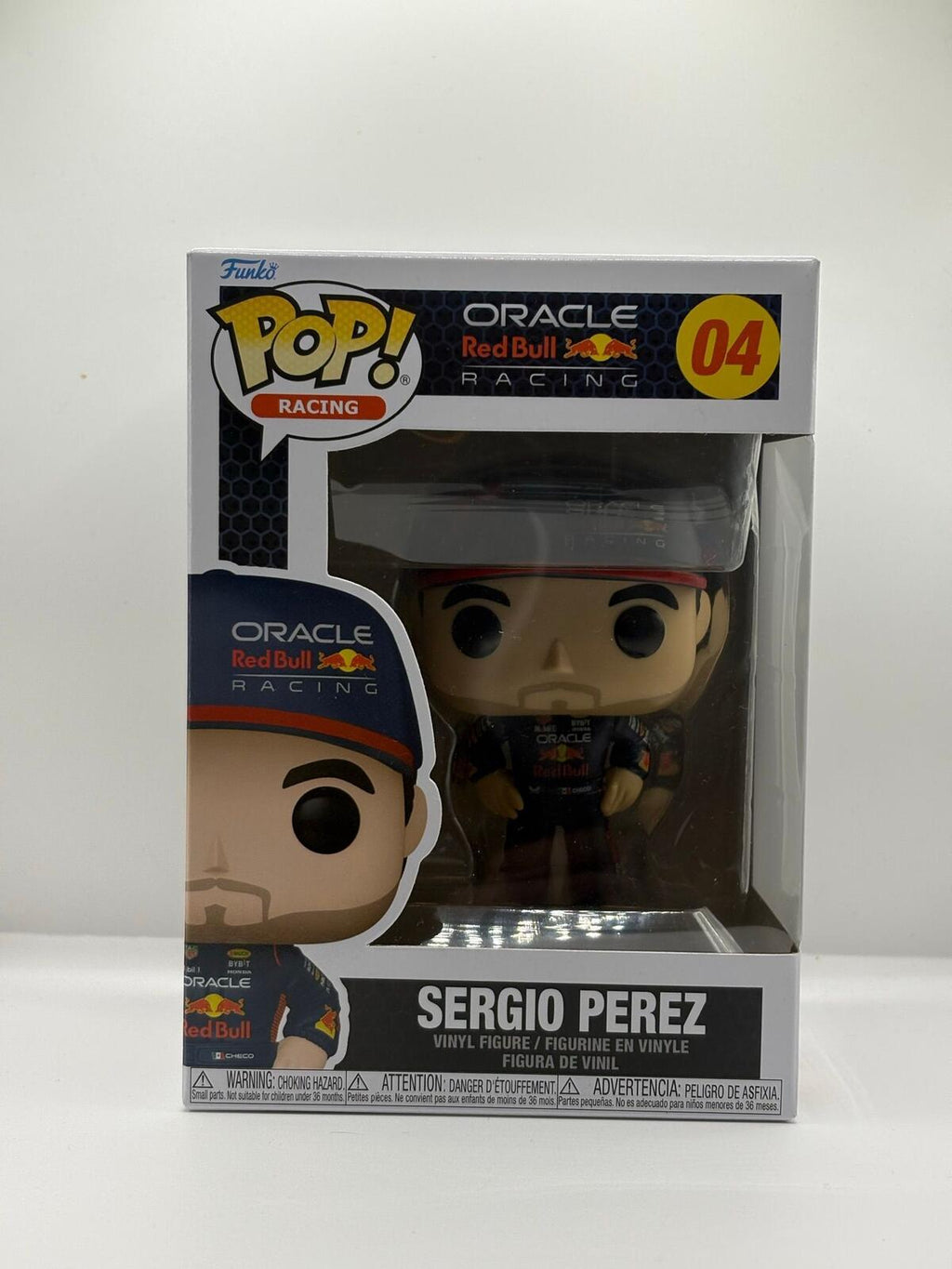 Funko Pop! Racing Sergio Perez Oracle Red Bull Racing Vinyl Figure #04