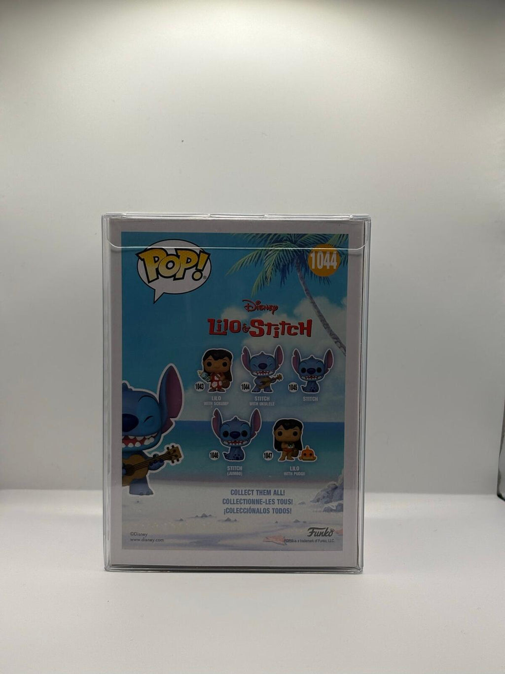 Funko Pop! Disney Lilo & Stitch Stitch with Ukulele Vinyl Figure #1044 Exclusive