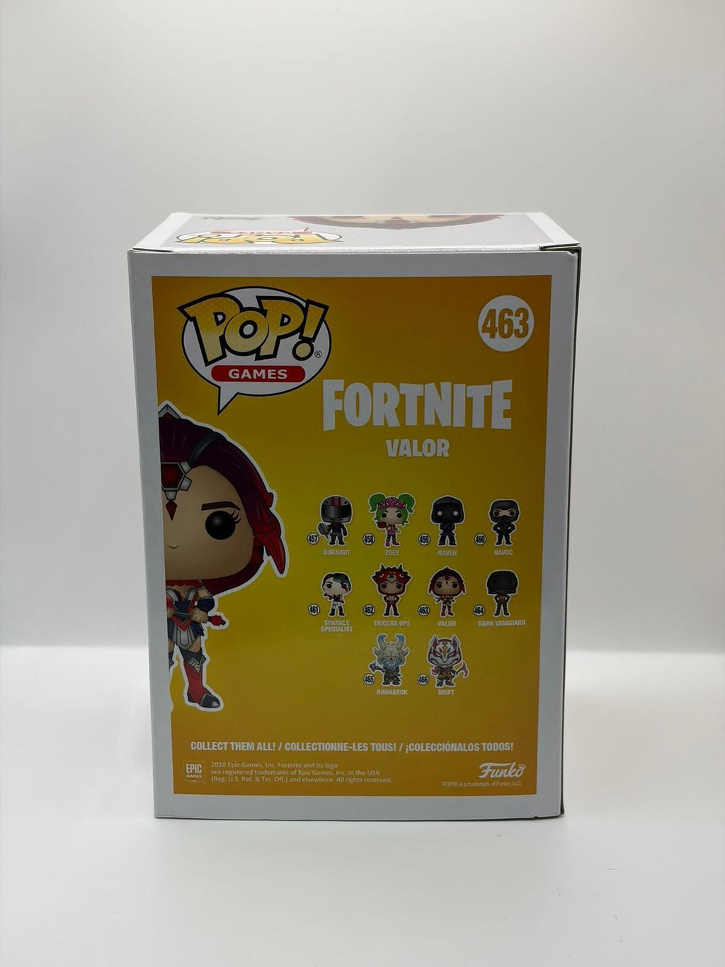 Funko Pop! Games Fortnite Valor Vinyl Figure #463