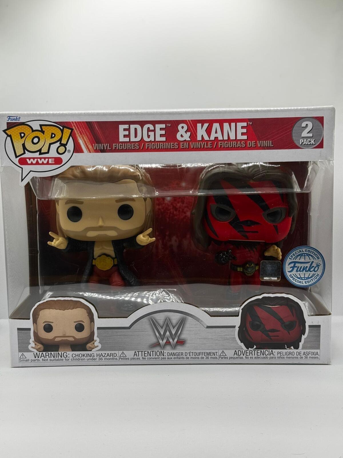 Funko Pop WWE Edge & Kane 2 Pack
