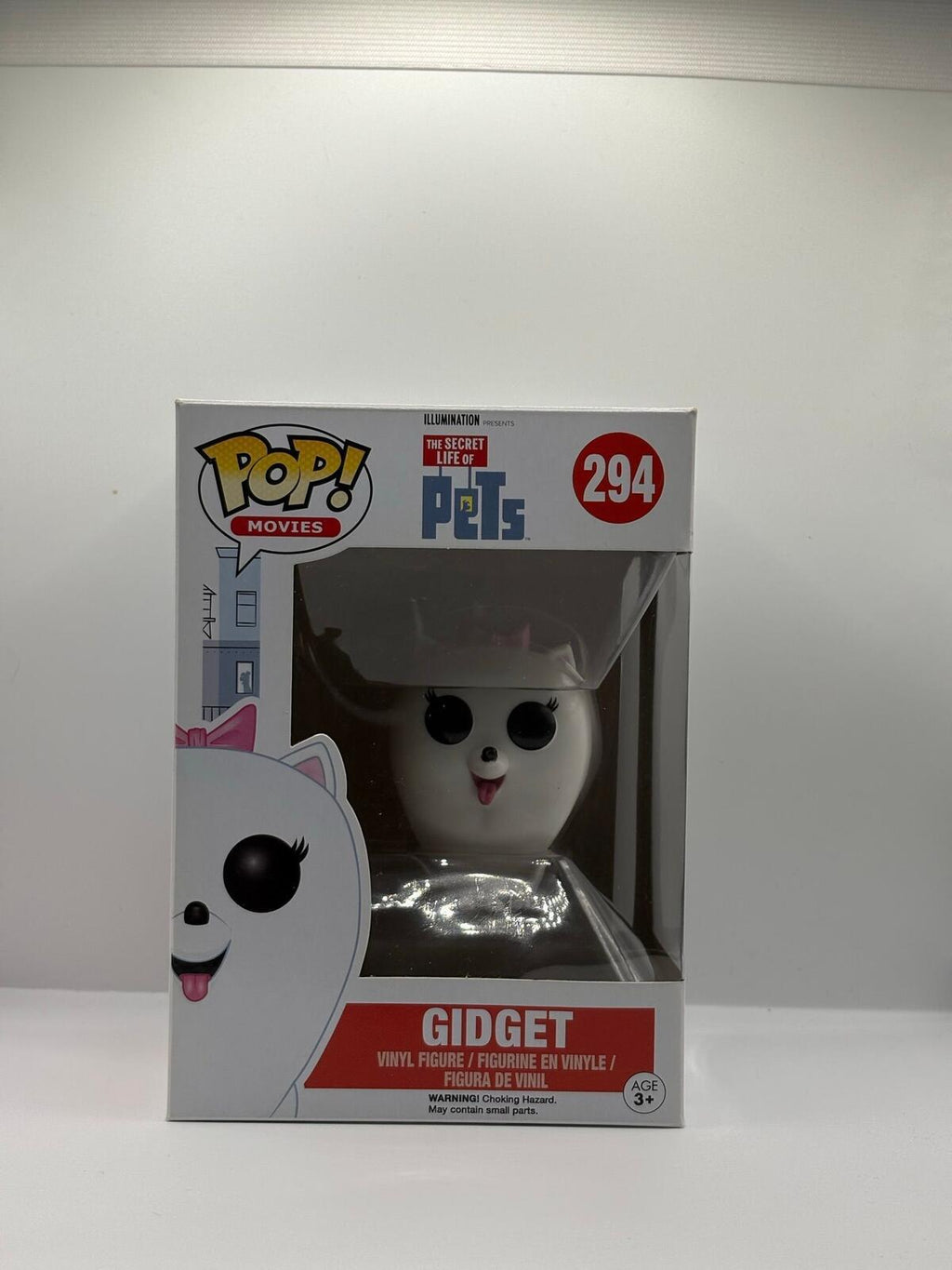 Funko Pop Movies Gidget Vinyl Figure 294 The Secret Life of Pets