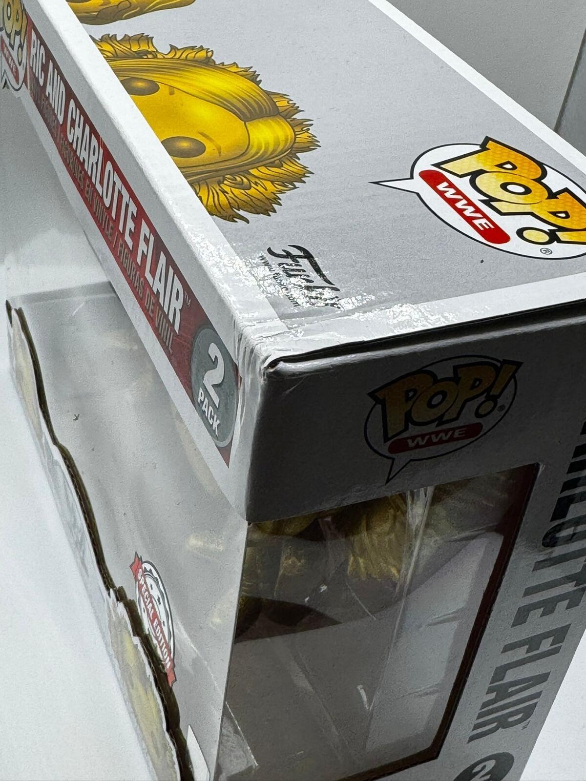 Funko Pop WWE Ric and Charlotte Flair 2-Pack Special Edition