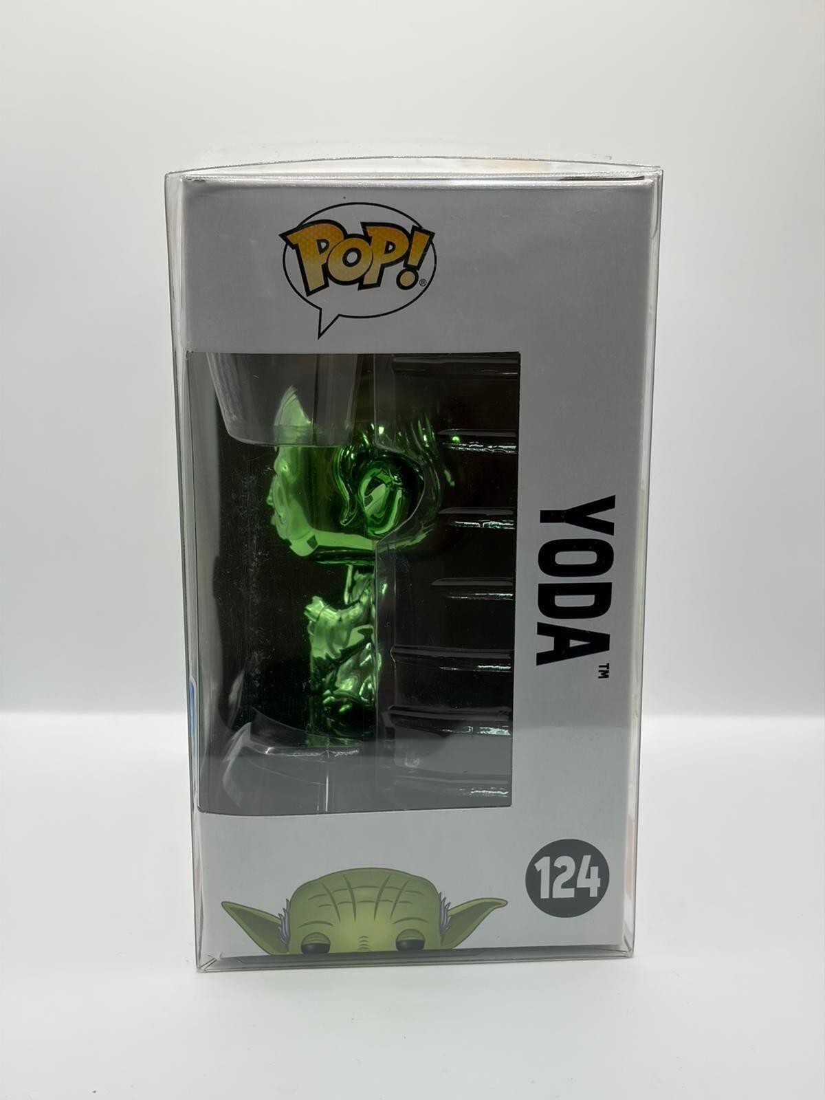 Funko Pop! Star Wars Yoda Chrome #124