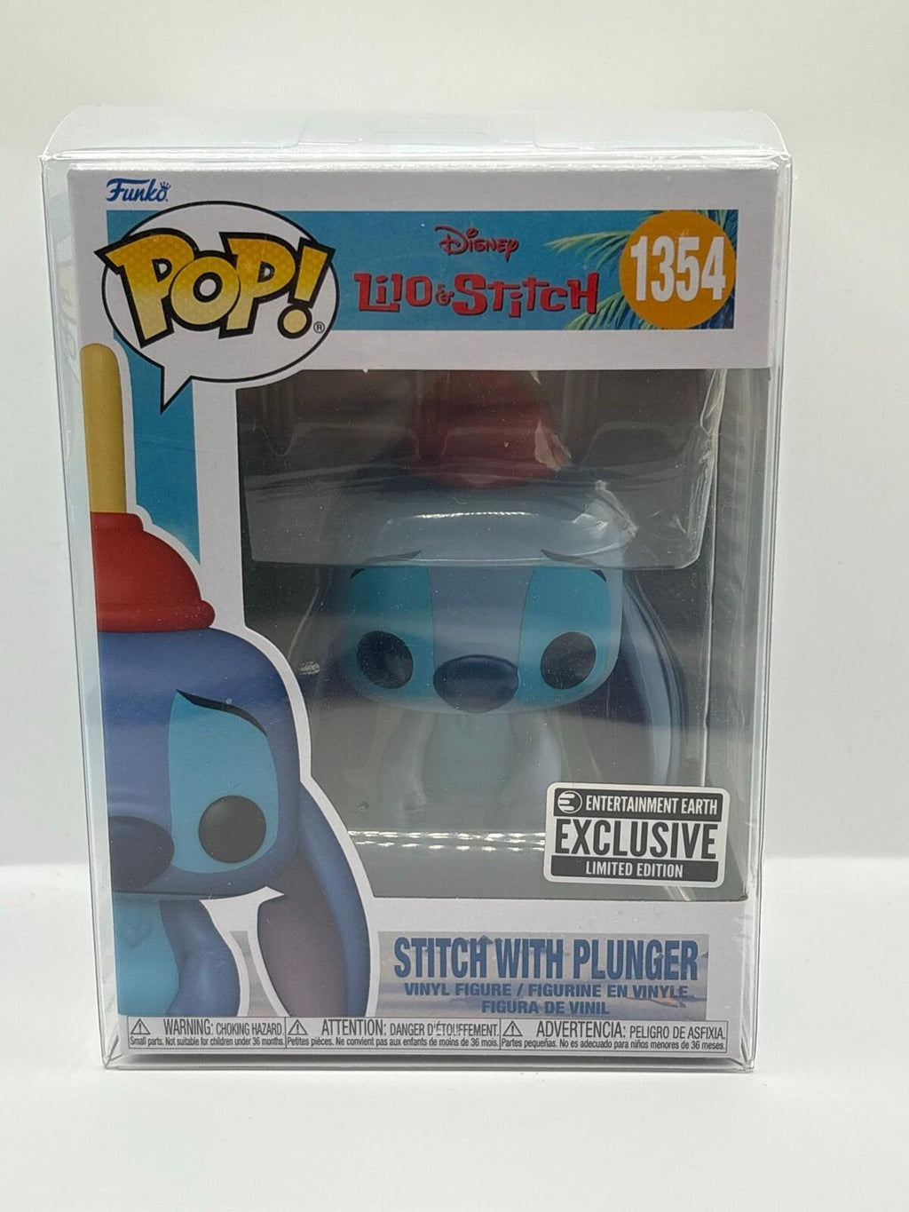 Funko Pop! Lilo & Stitch Stitch with Plunger #1354 Exclusive