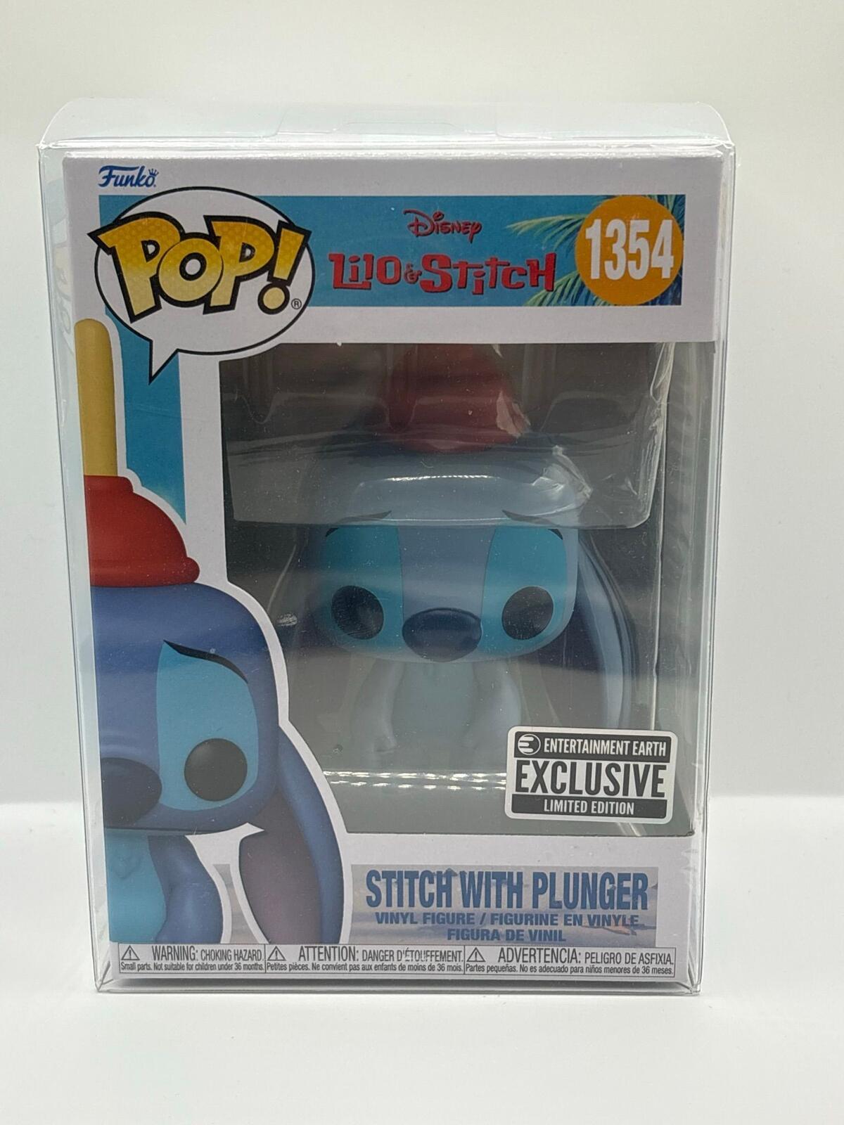 Funko Pop! Lilo & Stitch Stitch with Plunger #1354 Exclusive