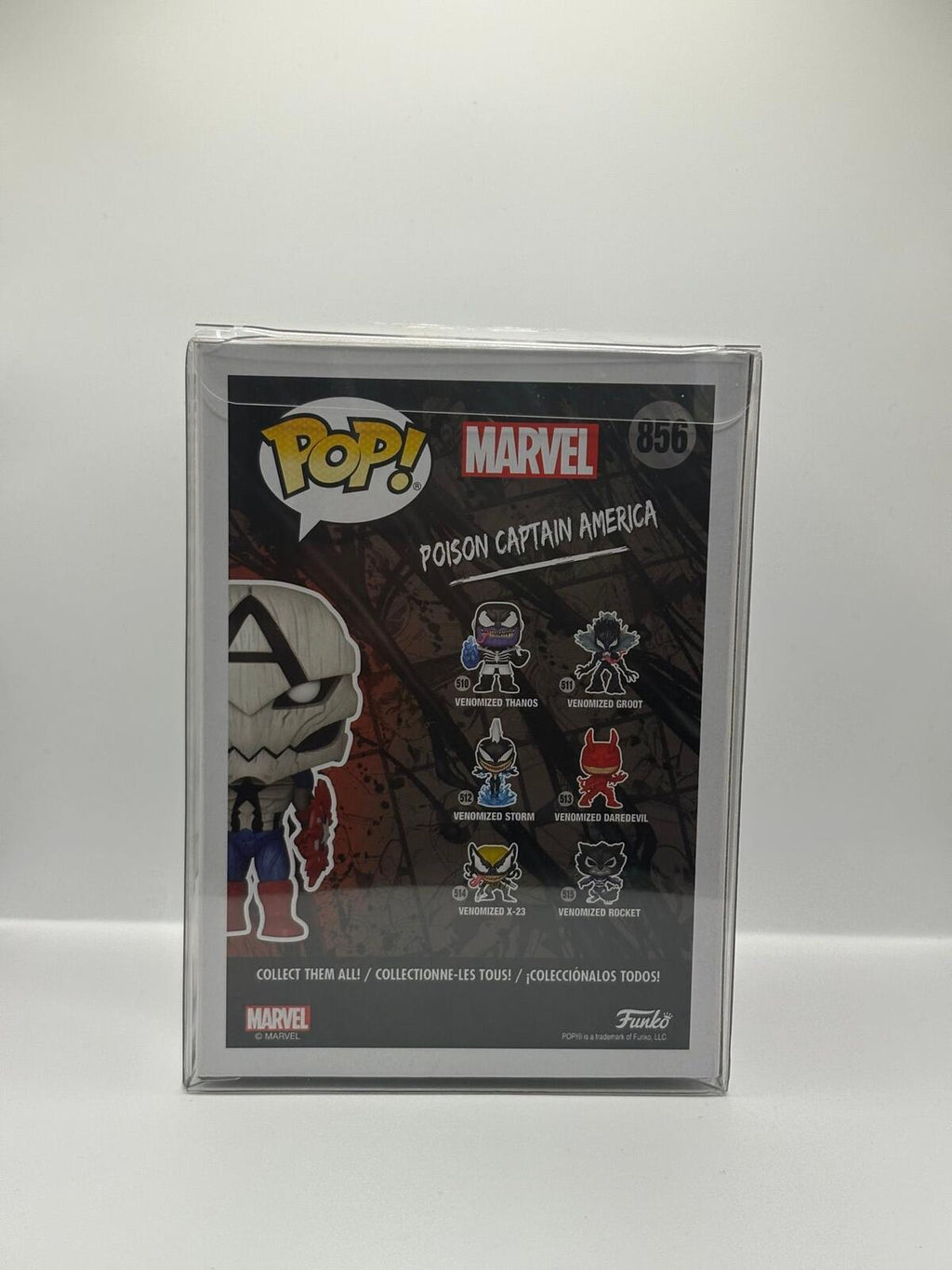 Funko Pop! Marvel Poison Captain America #856 Exclusive