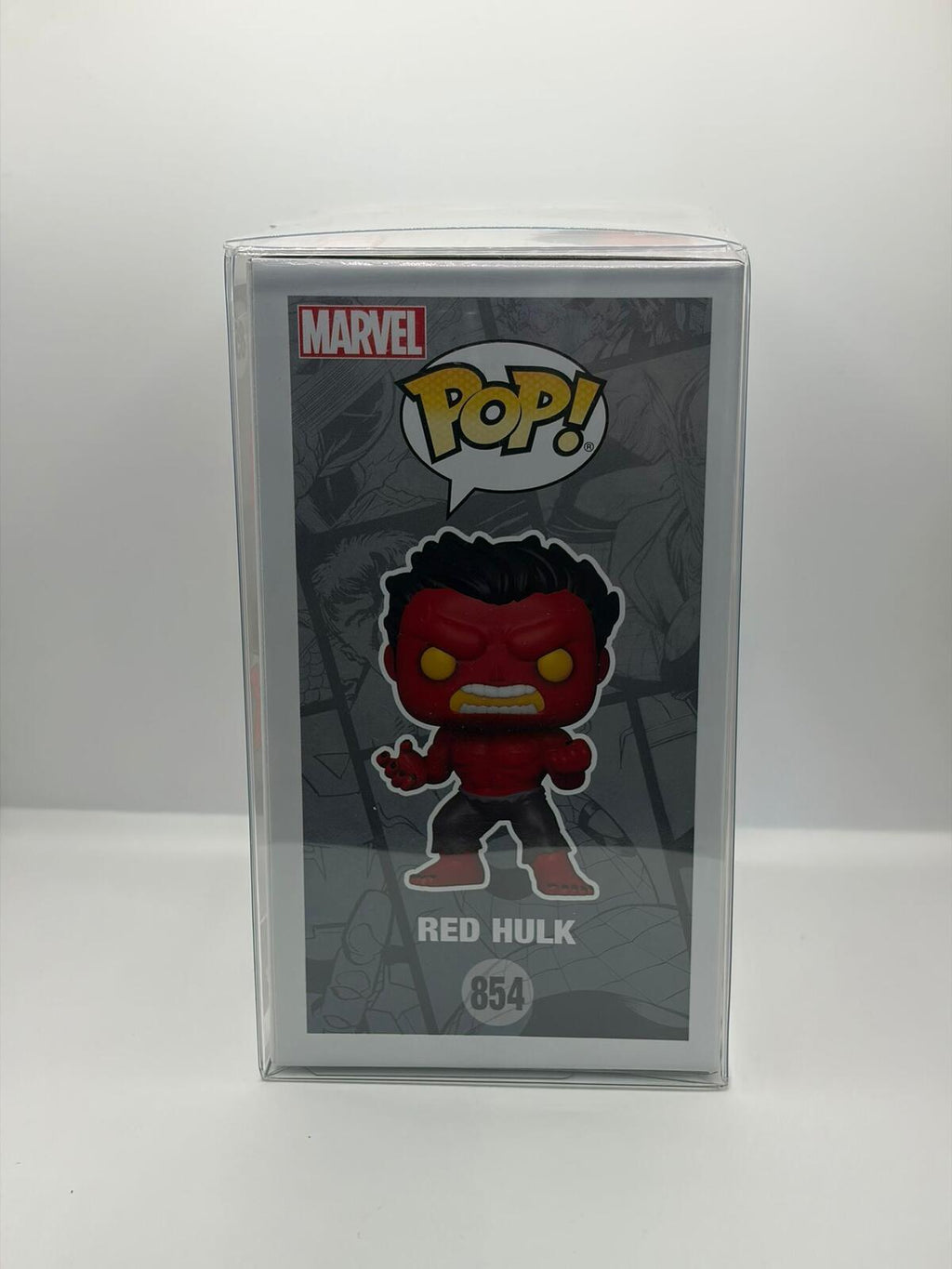 Funko Pop Marvel Red Hulk #854 Limited Edition Vinyl Figure