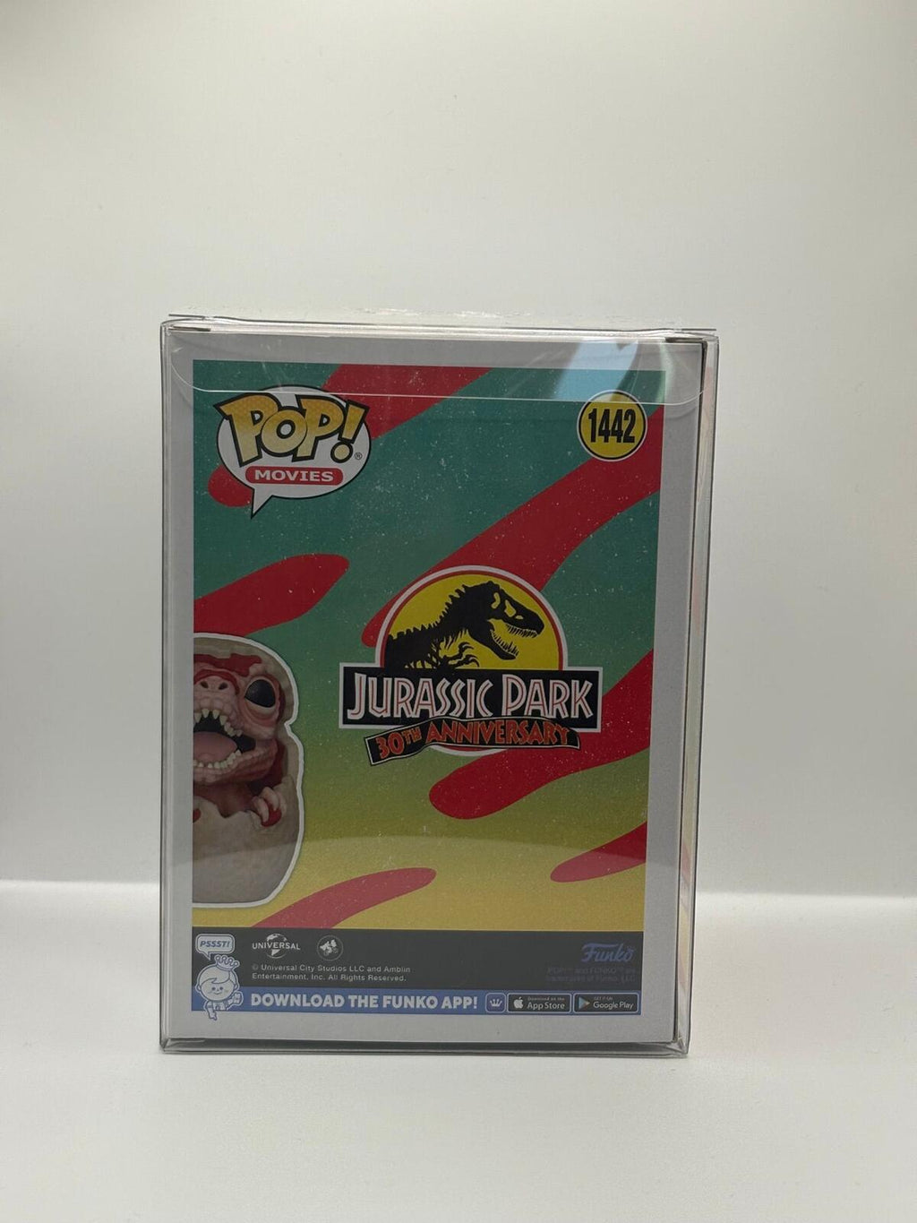 Funko Pop! Jurassic Park Hatching Raptor #1442 Limited Edition Vinyl Figure