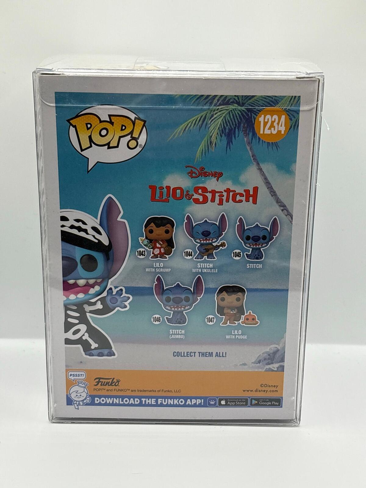 Funko Pop! Lilo & Stitch Skeleton Stitch Vinyl Figure #1234 Special Edition