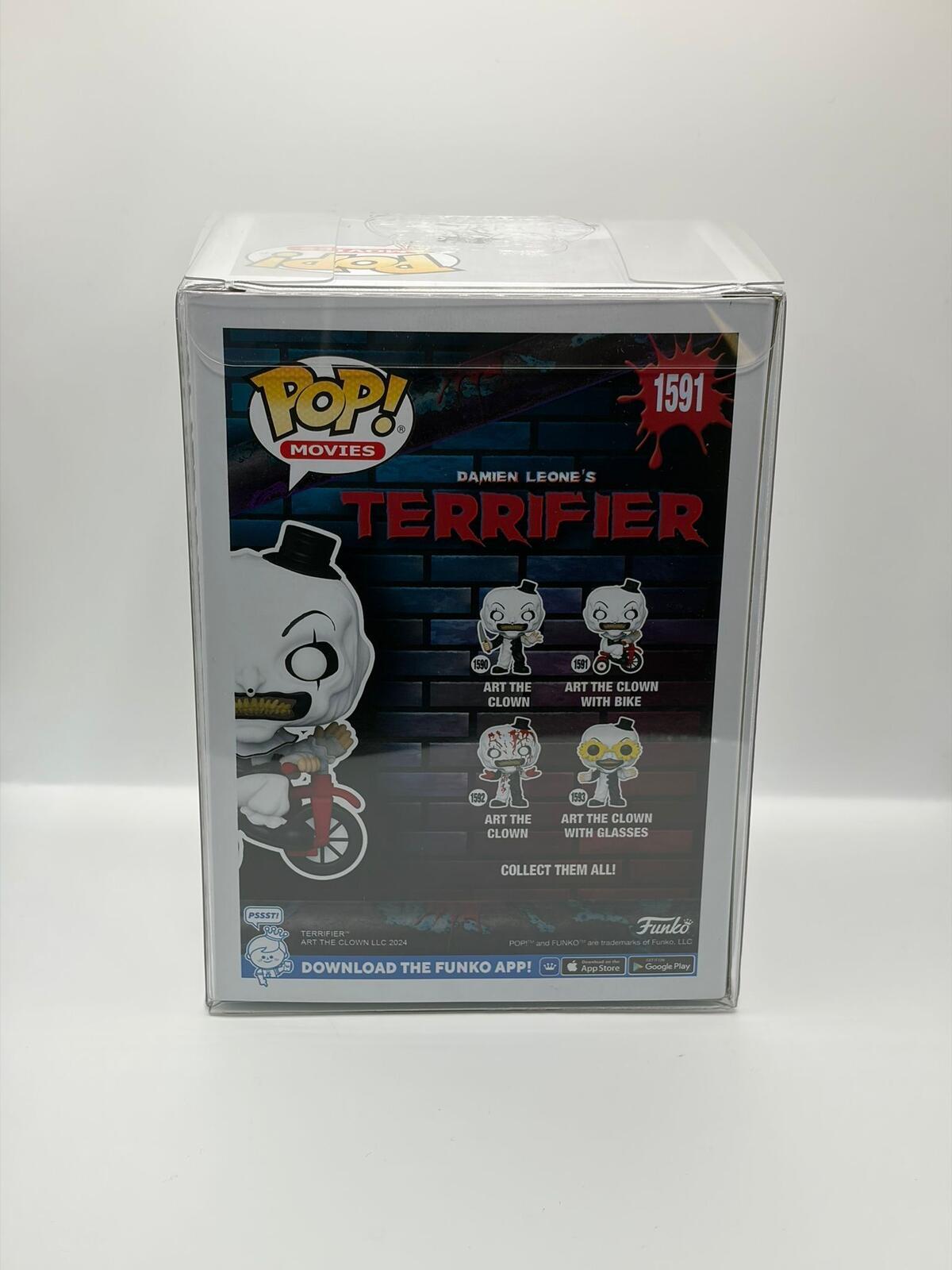 Funko Pop! Movies Terrifier Art the Clown with Bike #1591