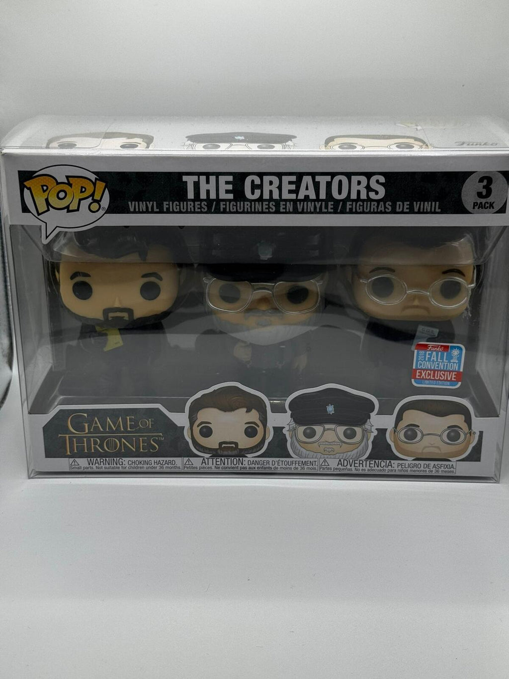 Funko Pop! The Creators Game of Thrones 3-Pack Vinyl Figure Set