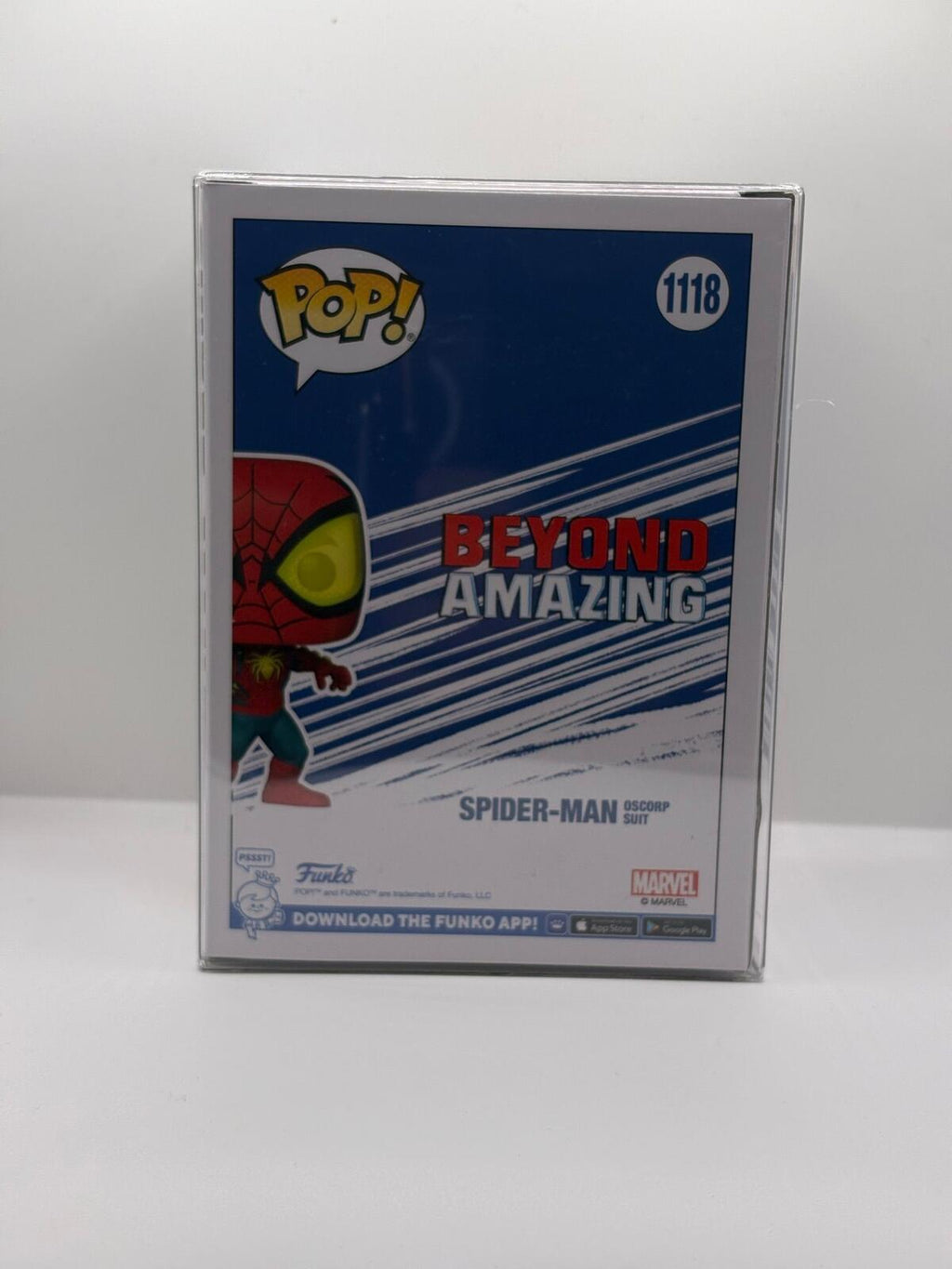 Funko Pop! Marvel Spider-Man Oscorp Suit Special Edition #1118