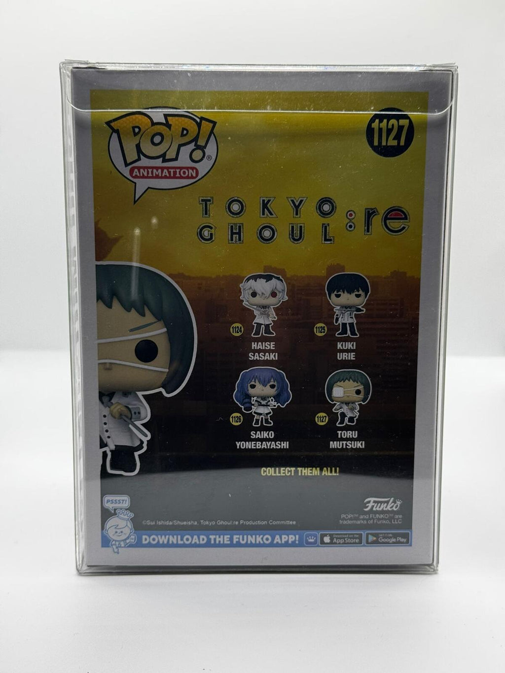 Funko Pop Animation Tokyo Ghoul:re Toru Mutsuki Vinyl Figure #1127