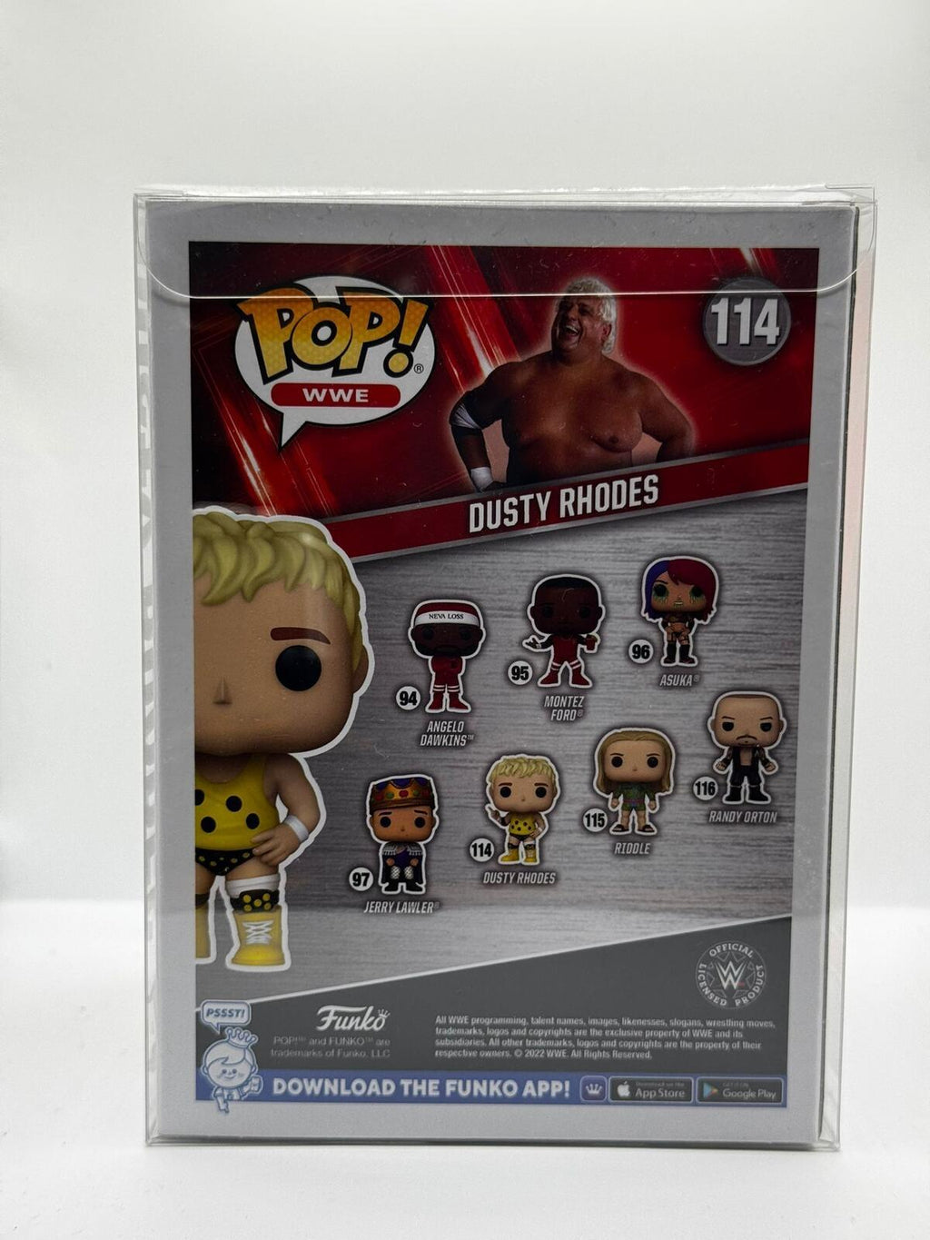 Funko Pop WWE Dusty Rhodes Vinyl Figure #114