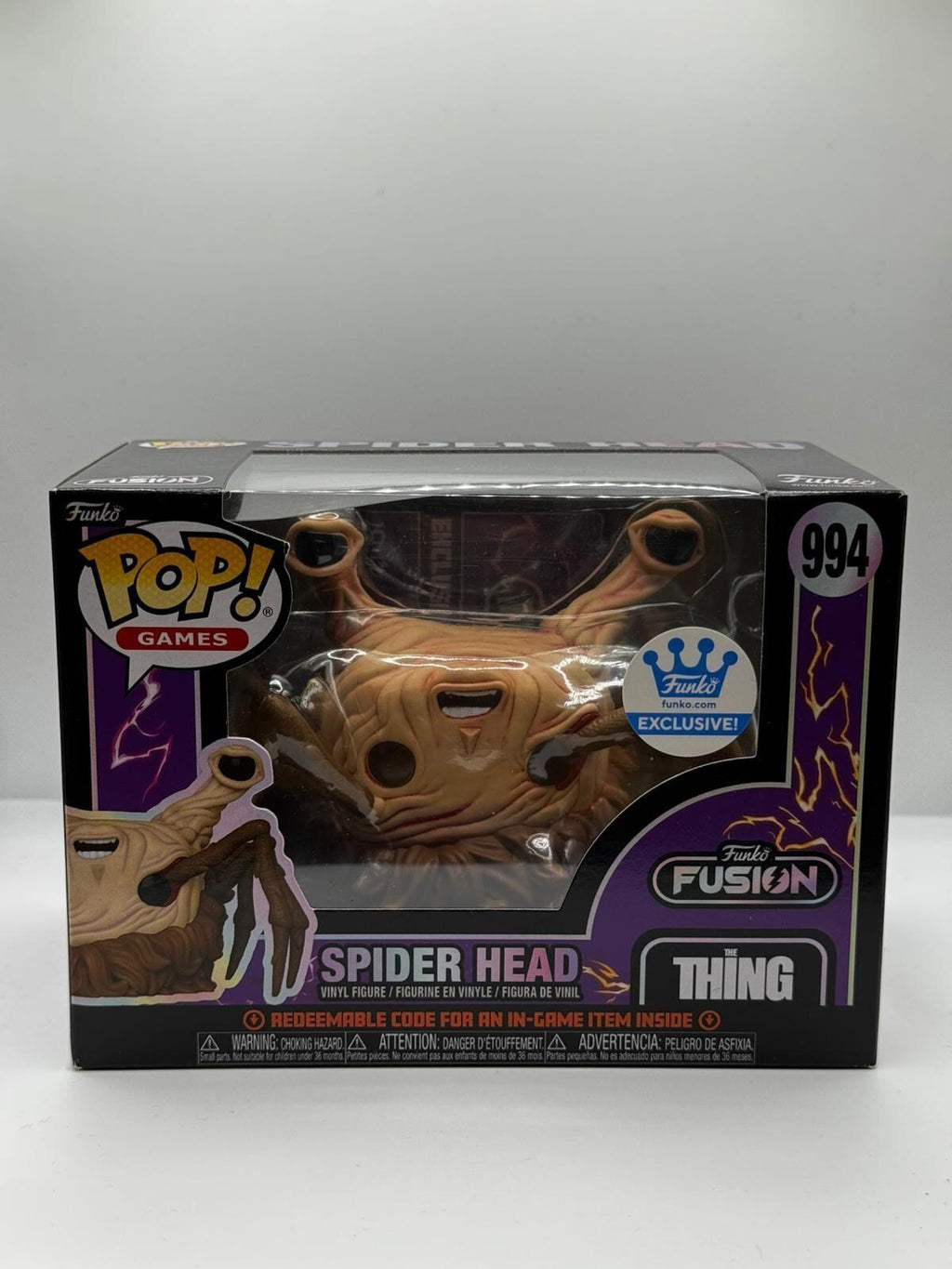 Funko Pop! Games The Thing Spider Head Exclusive Vinyl Figure #994