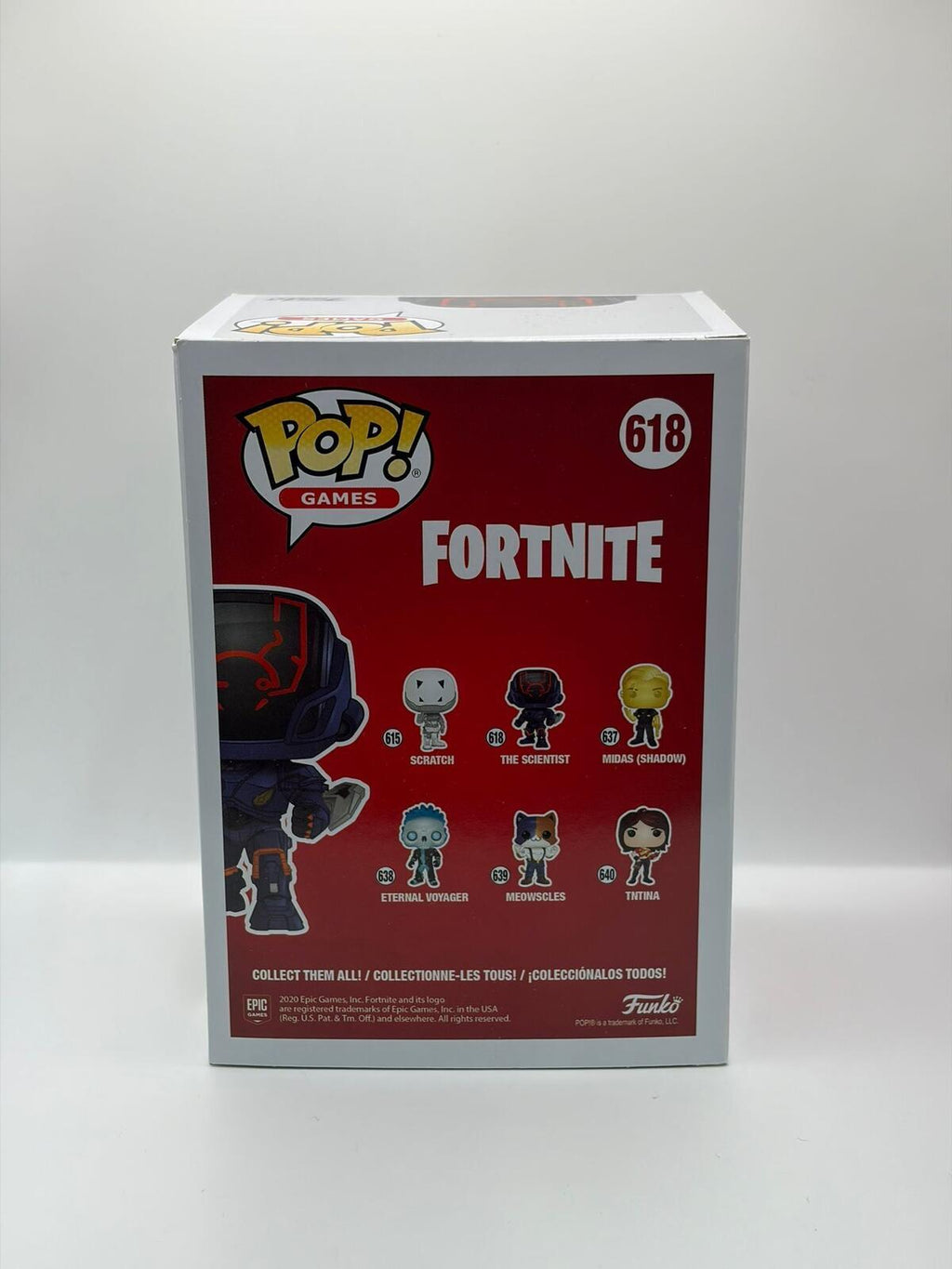 Funko Pop Games Fortnite The Scientist Vinyl Figure #618