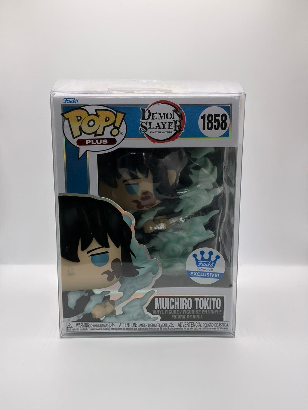 Funko Pop! Plus Demon Slayer Muichiro Tokito Exclusive Vinyl Figure 1858