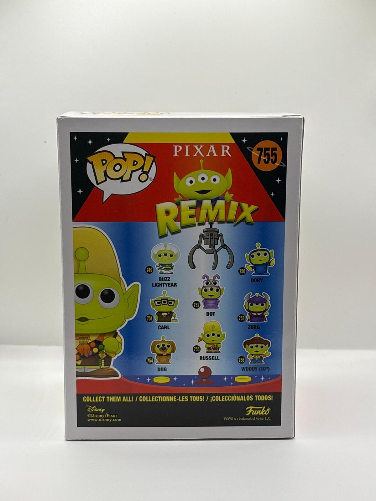 Funko Pop! Pixar Remix Russell Vinyl Figure #755