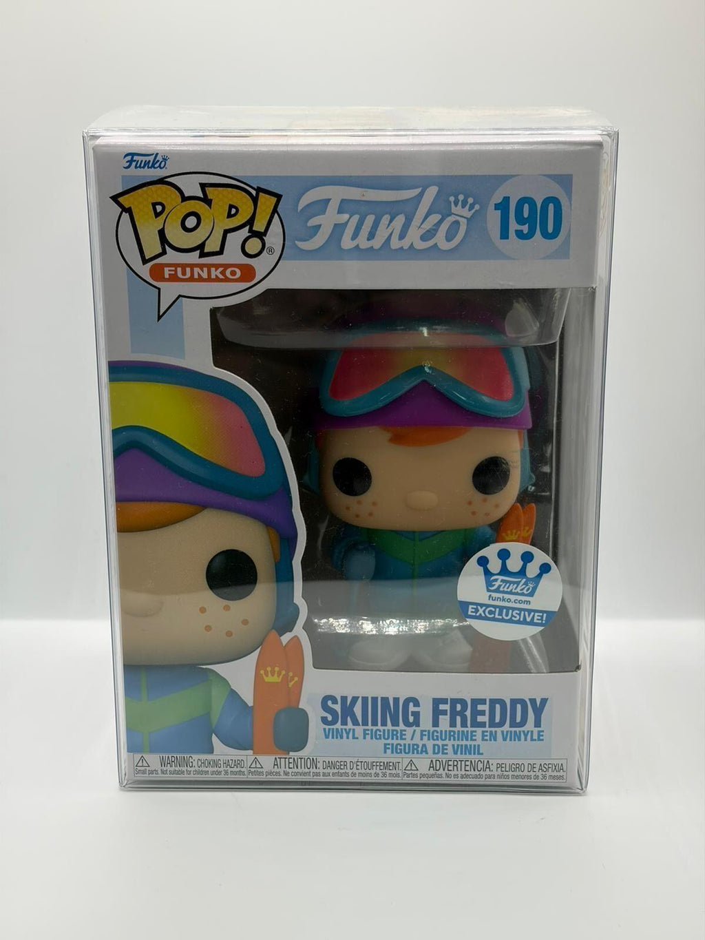 Funko Pop! Skiing Freddy Vinyl Figure #190 Exclusive
