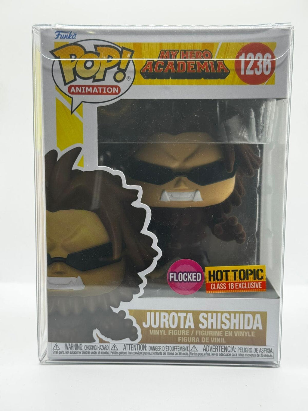 Funko Pop Animation My Hero Academia Jurota Shishida Flocked #1236 Exclusive