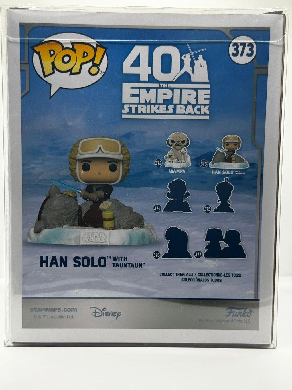 Funko Pop Star Wars Han Solo with Tauntaun #373 Special Edition