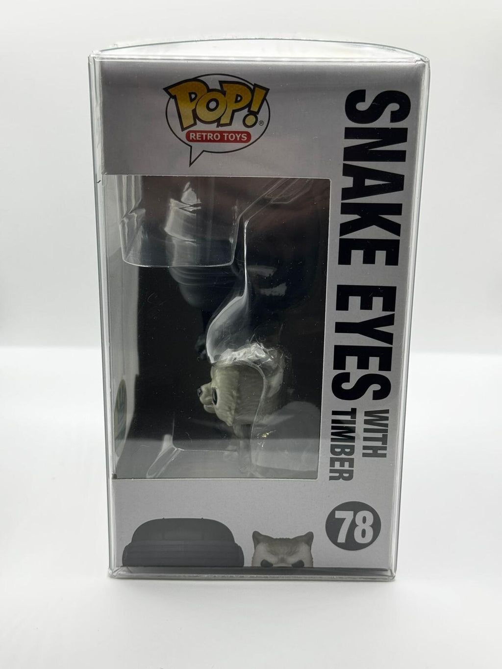 Funko Pop! Retro Toys G.I. Joe Snake Eyes with Timber #78 Exclusive Vinyl Figure