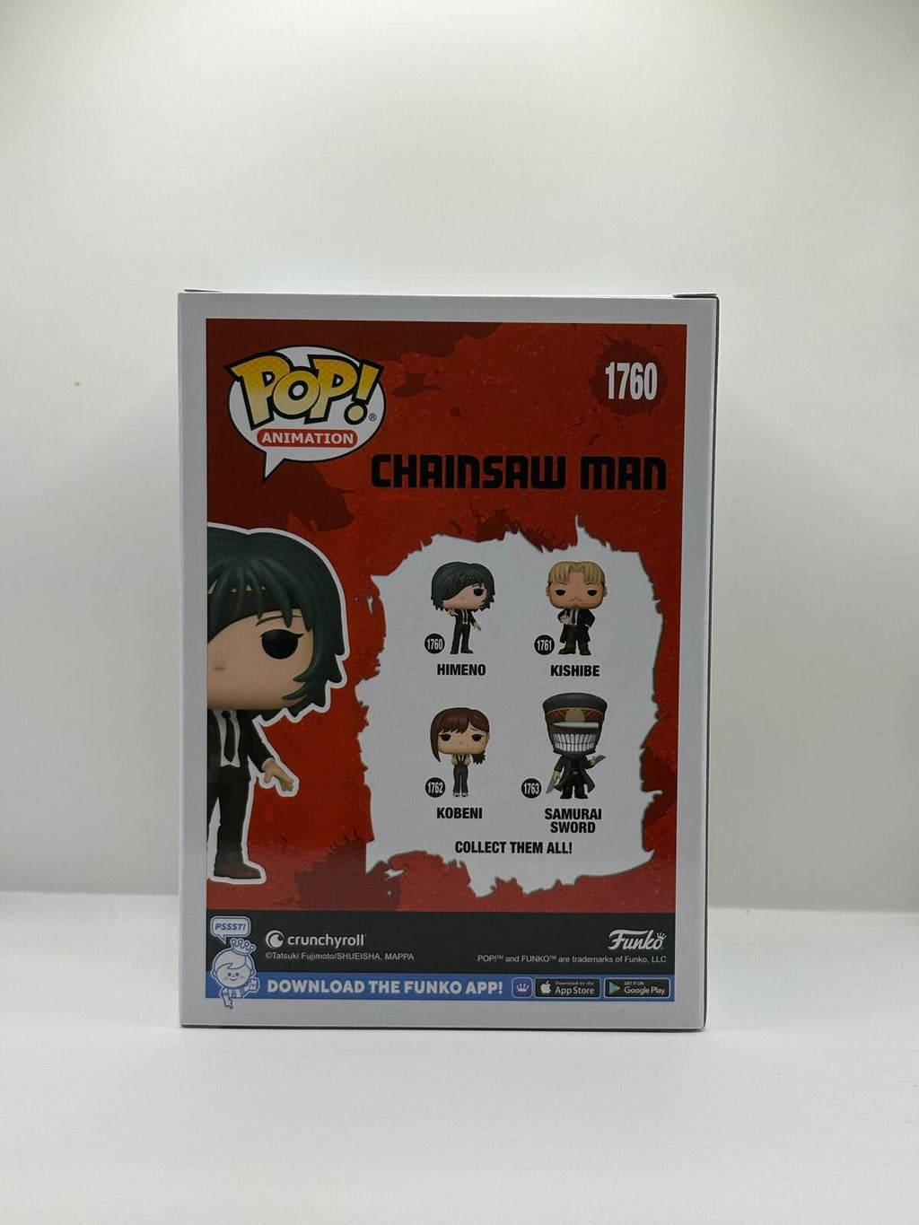 Funko Pop Animation Chainsaw Man Himeno Vinyl Figure #1760