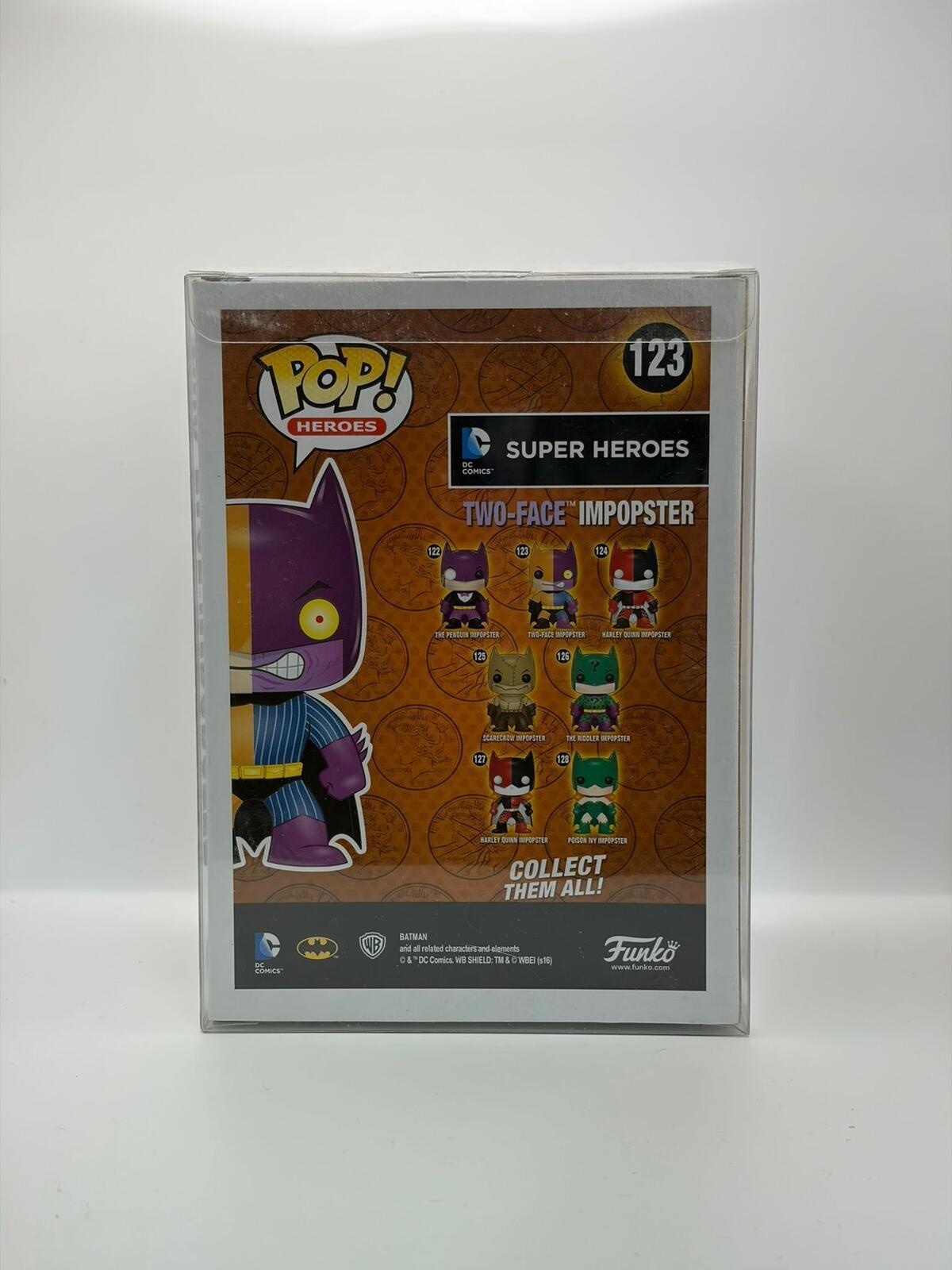 Funko Pop! Heroes DC Comics Two-Face Impopster Vinyl Figure #123