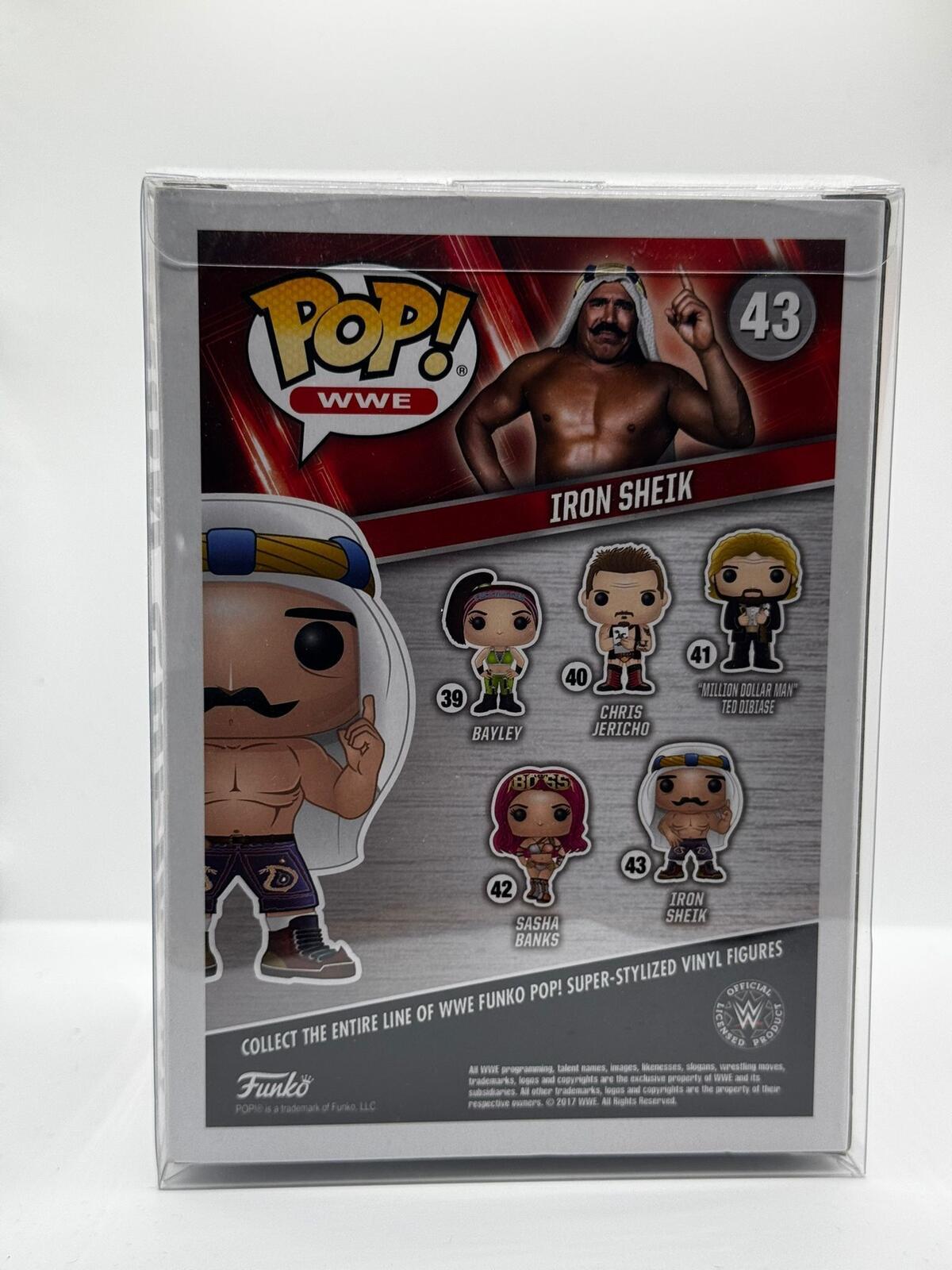 Funko Pop WWE Iron Sheik Vinyl Figure #43 Limited Edition