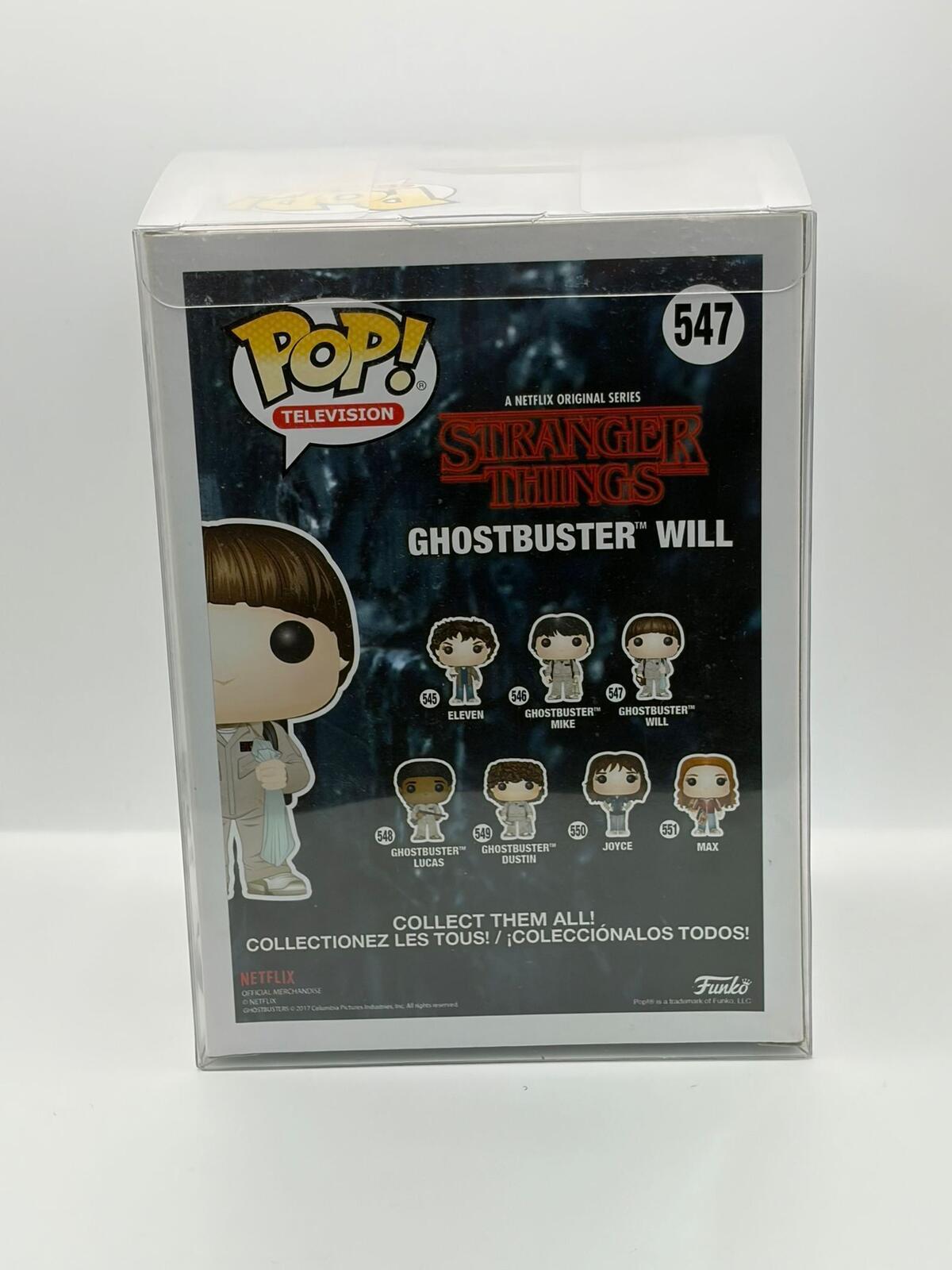 Funko Pop! Television Stranger Things Ghostbuster Will Vinyl Figure 547