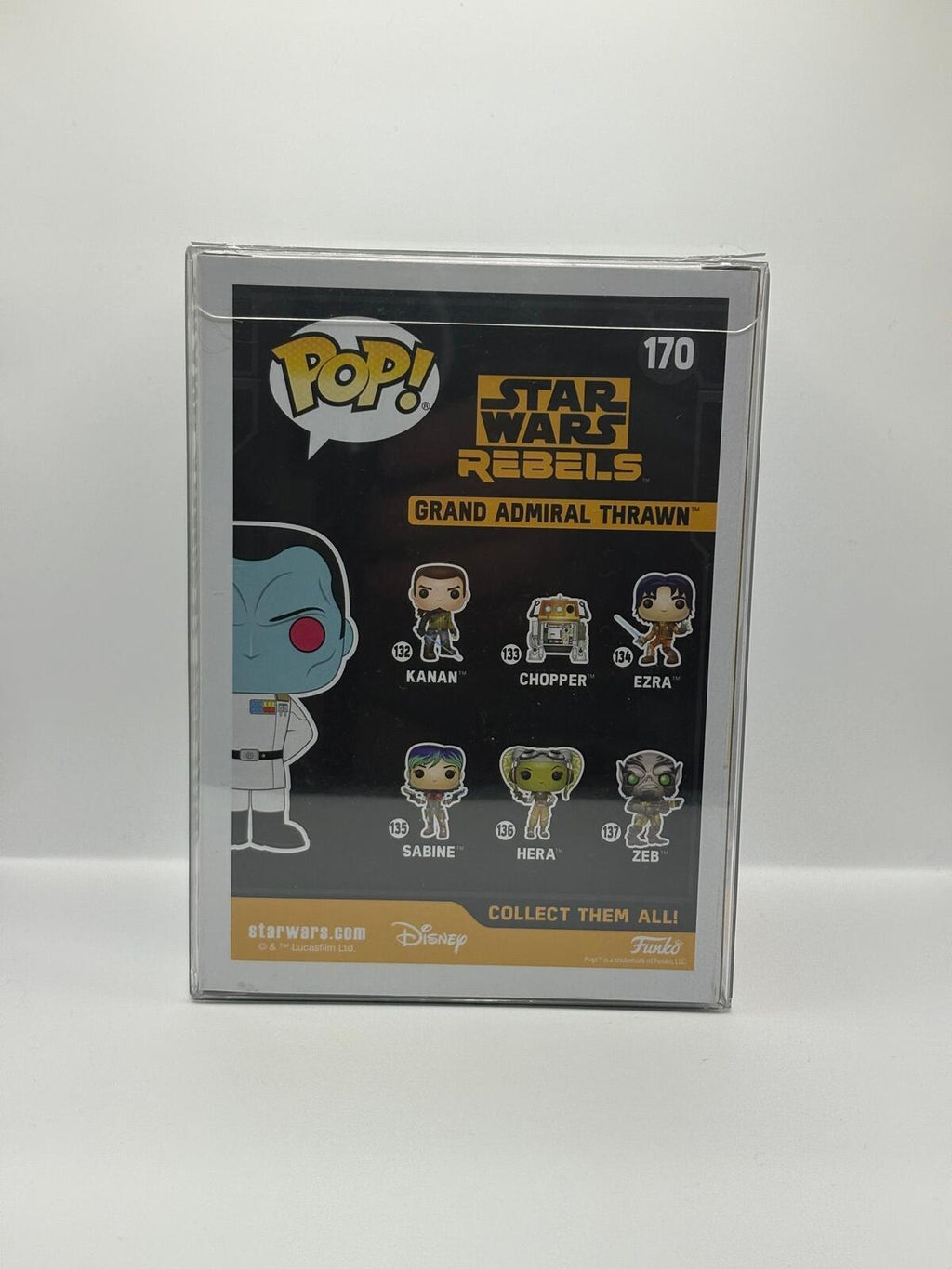 Funko Pop Star Wars Rebels Grand Admiral Thrawn #170 Exclusive