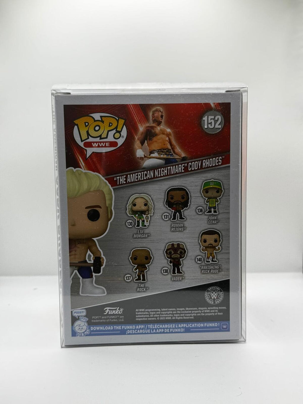 Funko Pop WWE 152 "The American Nightmare" Cody Rhodes Vinyl Figure