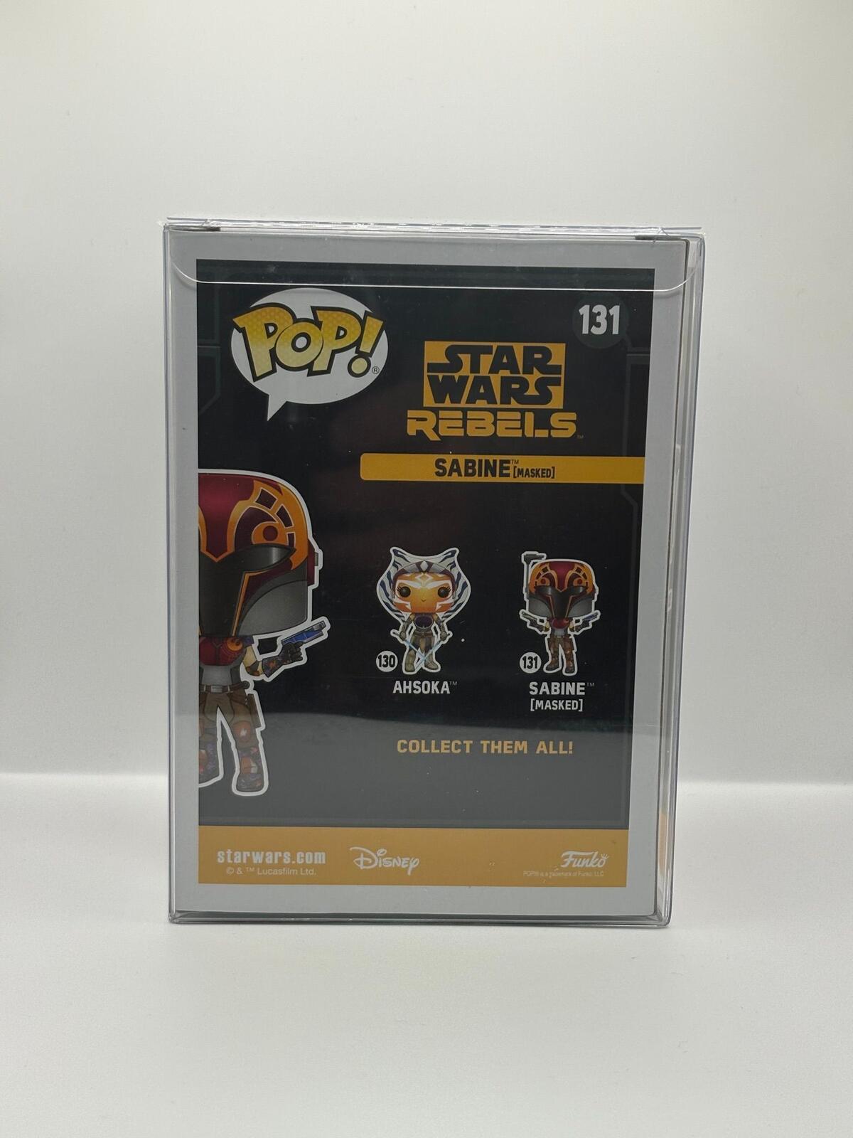 Funko Pop! Star Wars Rebels Sabine Masked Vinyl Figure #131